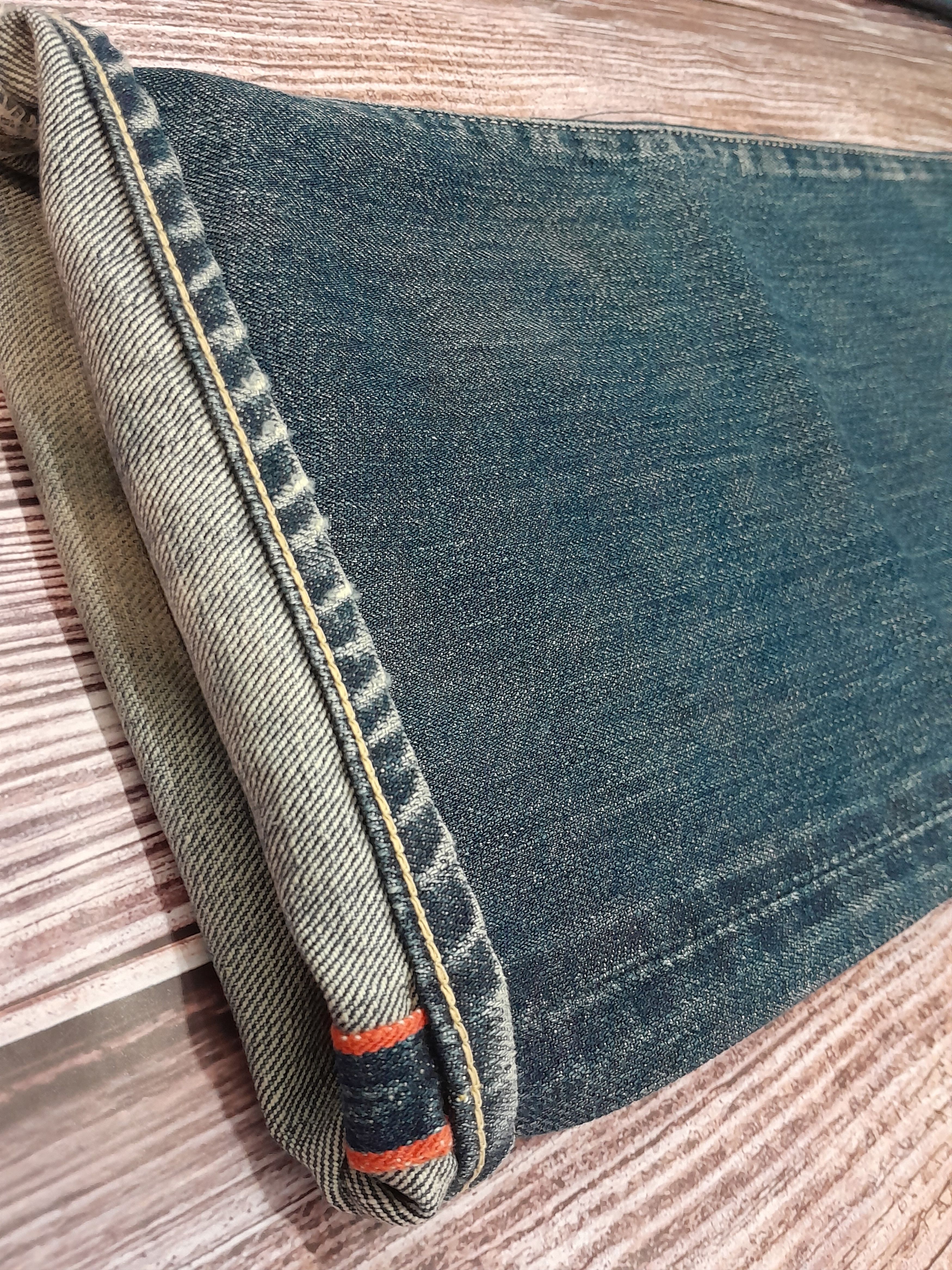 Japanese Brand KAPITAL jeans Selvedge Vintage Size US 33 - 5 Thumbnail