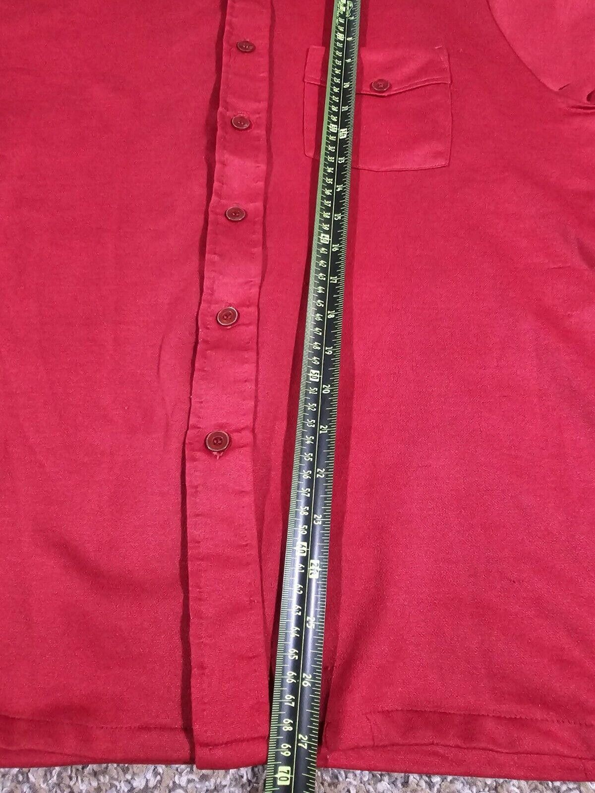 Wrangler Men's Wrangler Red Polo Shirt Button Down SEE MEASUREMENTS Size US M / EU 48-50 / 2 - 4 Thumbnail