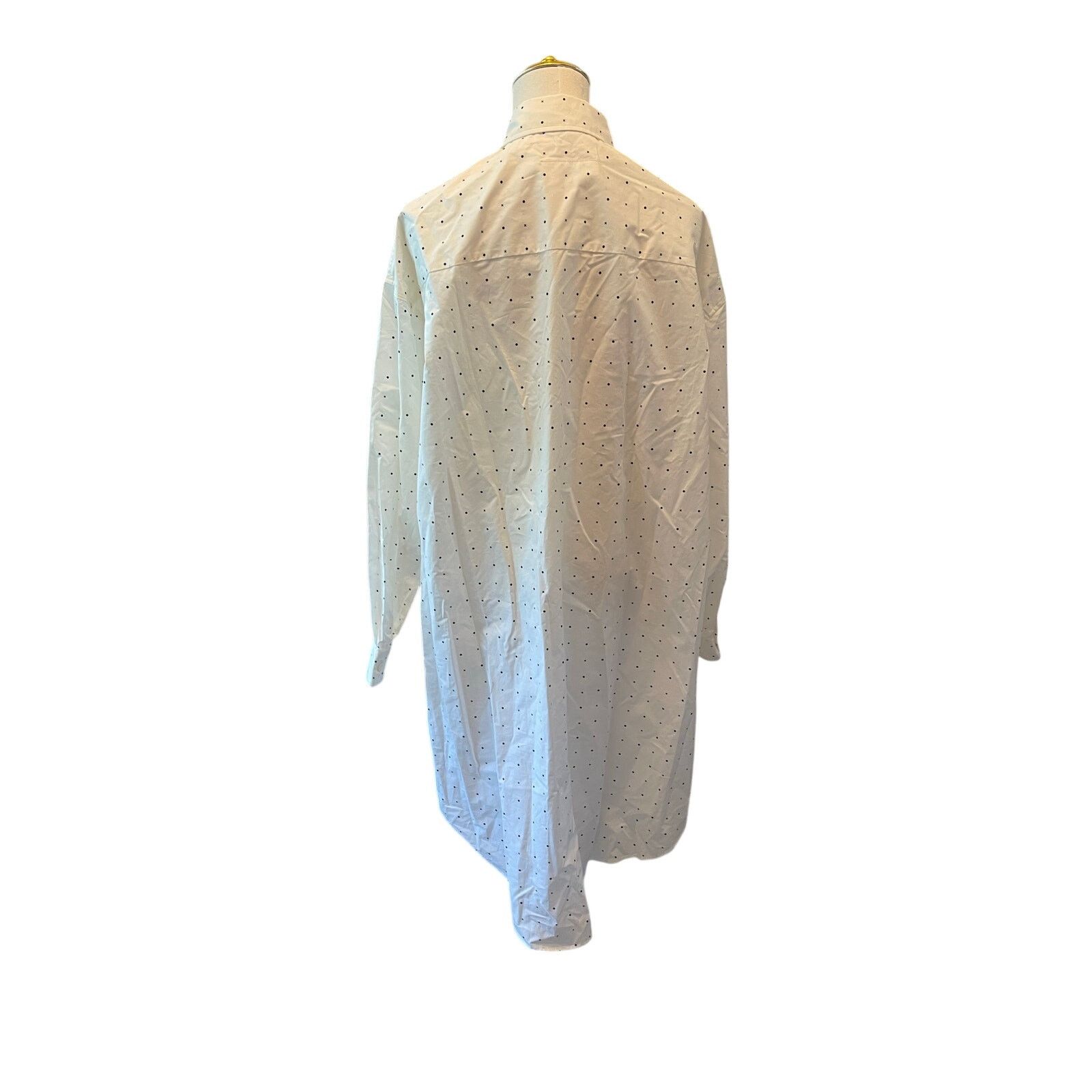 Maison Margiela Maison Margiela MM6 Oversized Dot Shirt Dress NWT Small Size S / US 4 / IT 40 - 4 Thumbnail