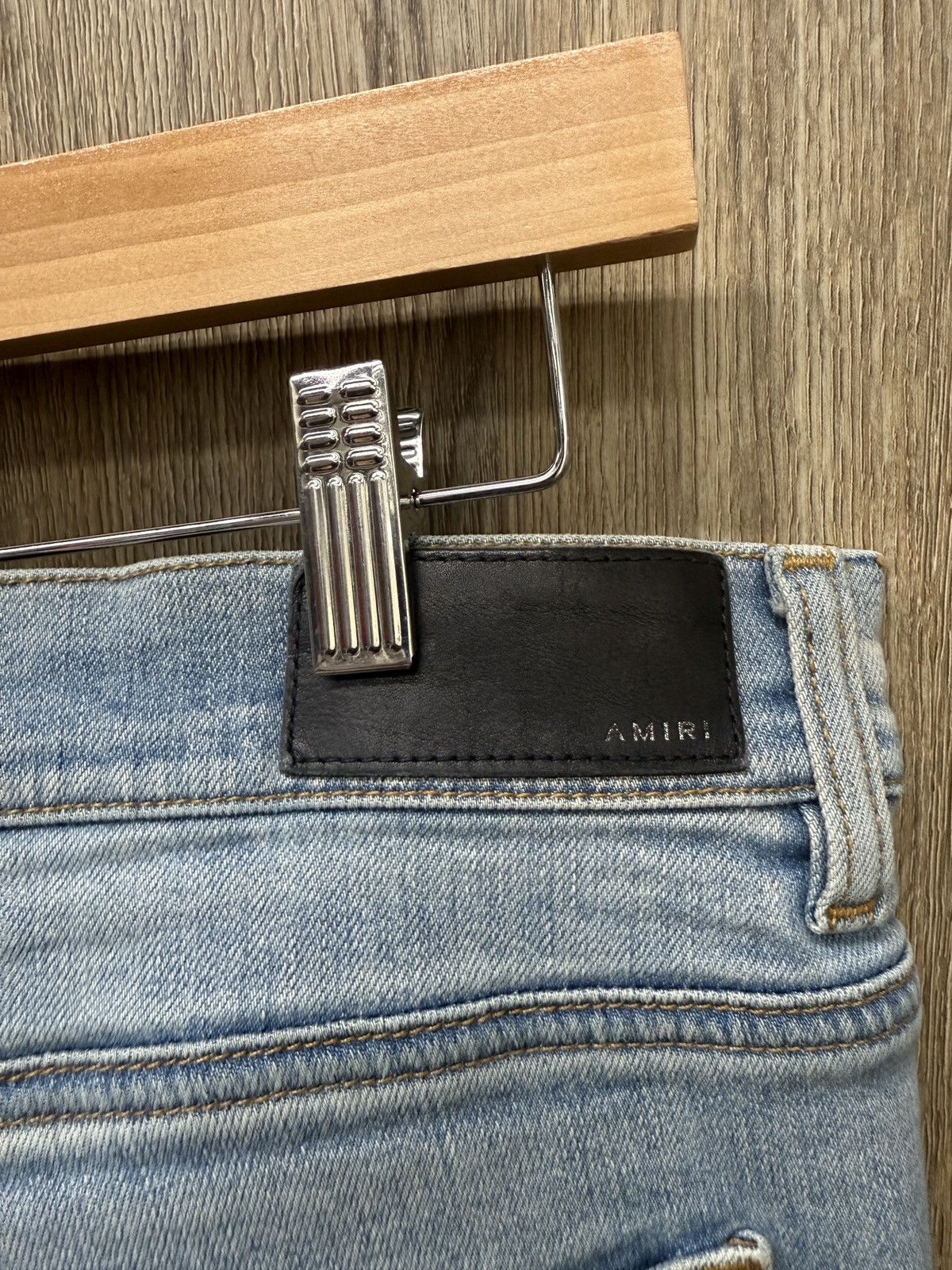 Amiri Amiri Blue Denim Jeans Size US 38 / EU 54 - 9 Thumbnail