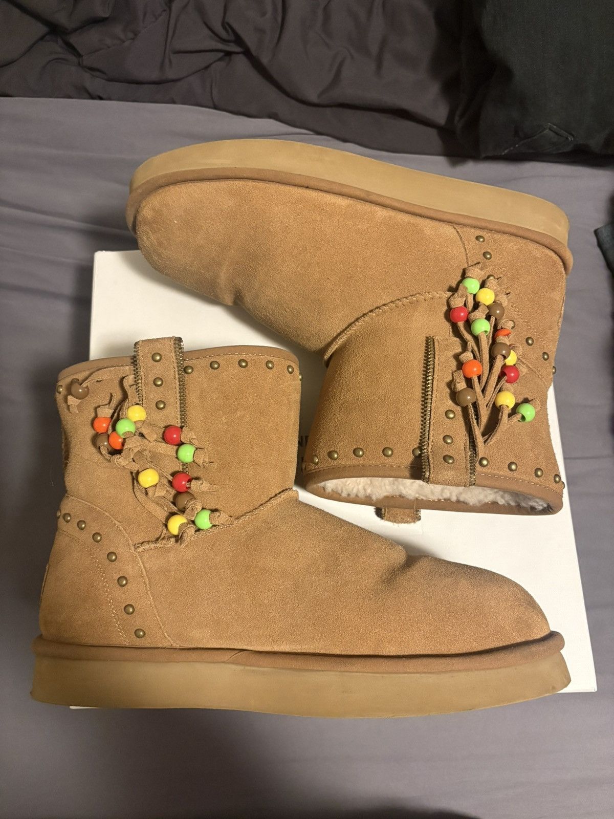 1199 Bazo 1199 x cannnone kiwi noir black boots | Grailed