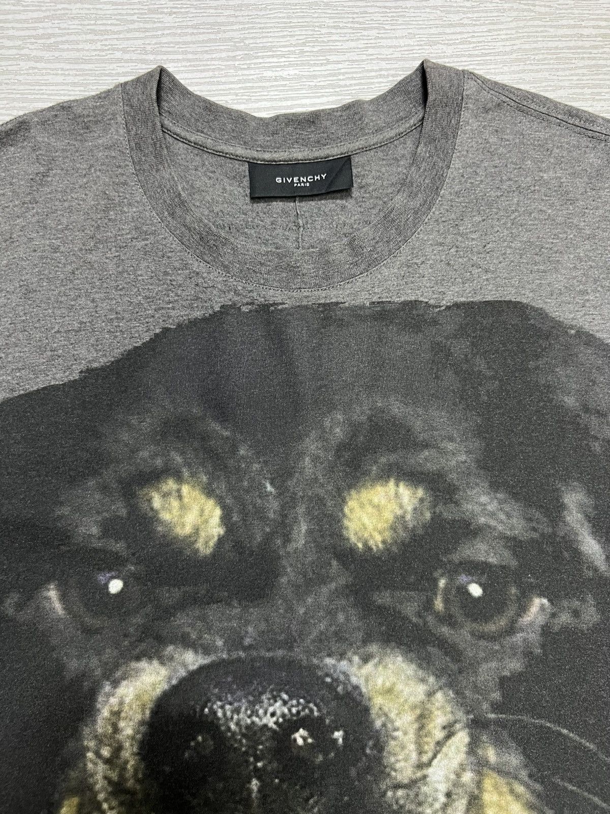 Givenchy Givenchy - Riccardo Tisci - A/W ‘14 - Rottweiler T-Shirt Size US XXS / EU 40 - 11 Thumbnail