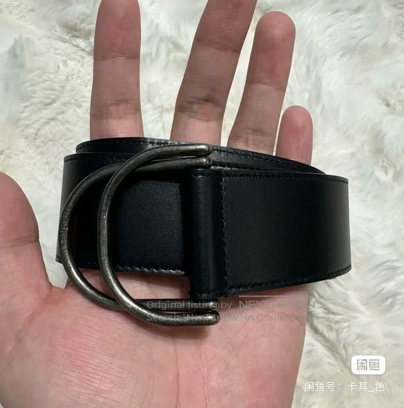 Saint Laurent Paris Saint Laurent Paris size 75 Double Ring Leather Belt Size ONE SIZE - 5 Thumbnail