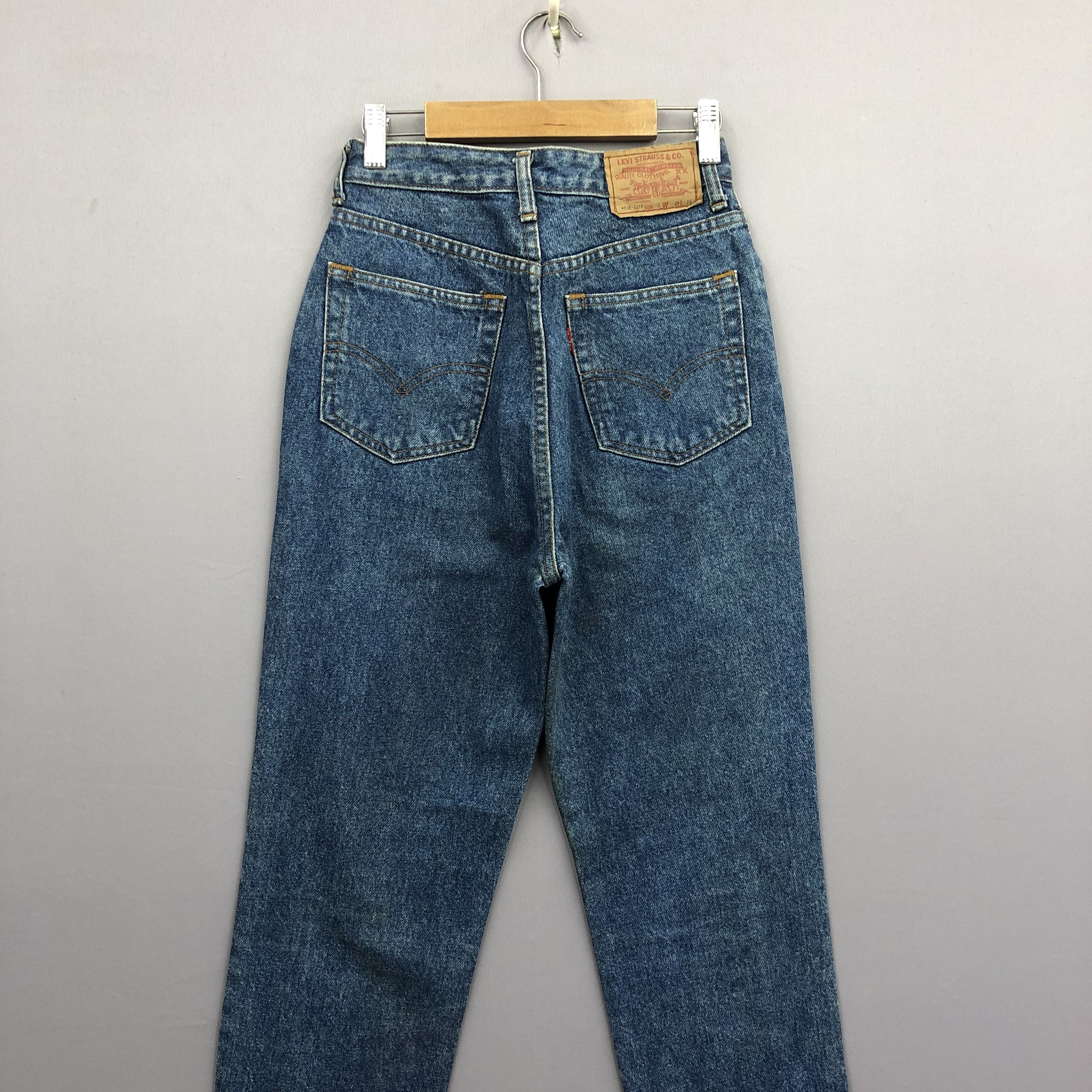 Levi's Vintage Levis 606 Stone Wash Jeans Levi's Faded Slim Denim Size 24" / US 00 / IT 34 - 4 Thumbnail