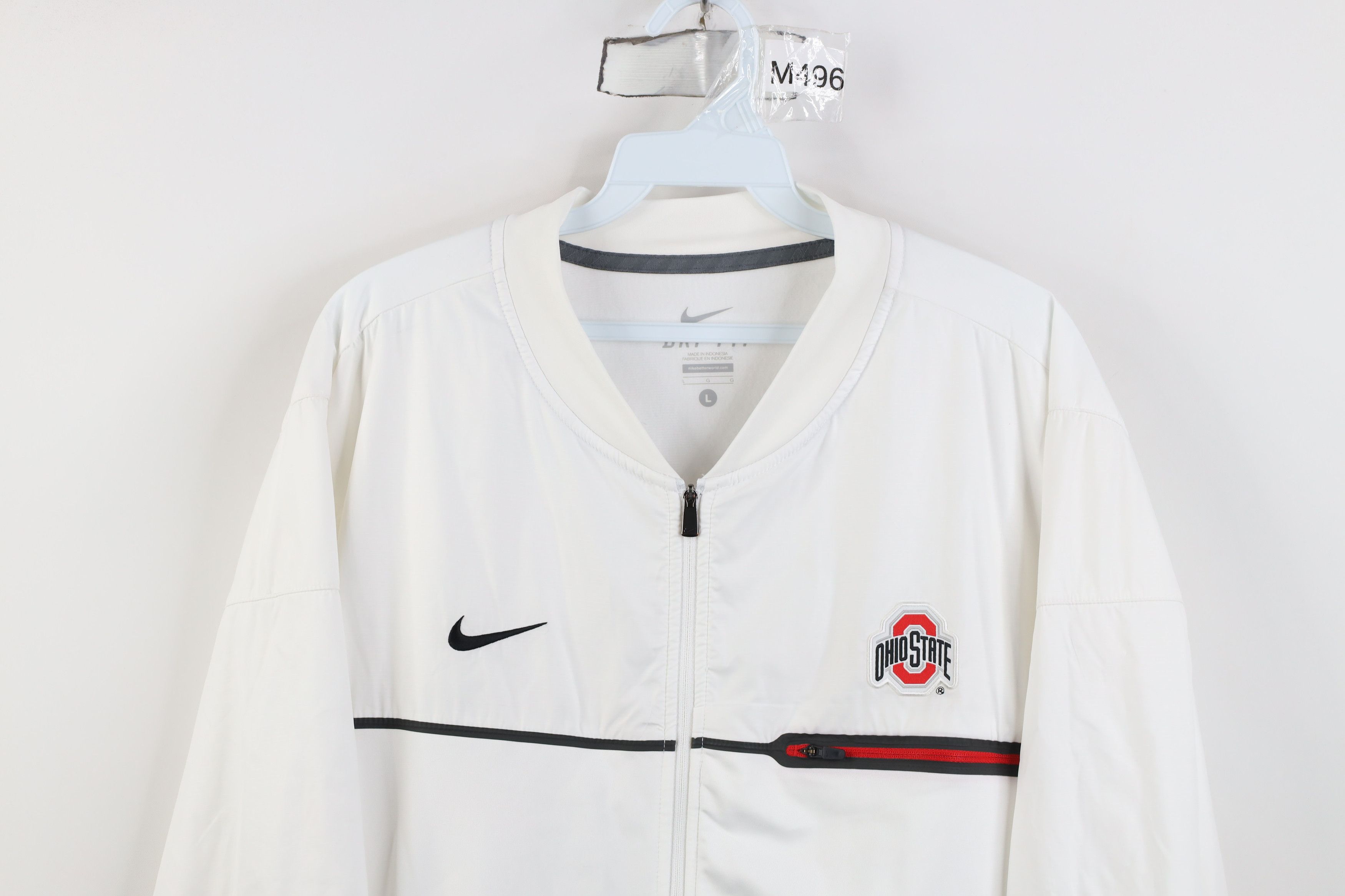 Nike Nike Ohio State University Football Full Zip Jacket White Size US L / EU 52-54 / 3 - 2 Thumbnail