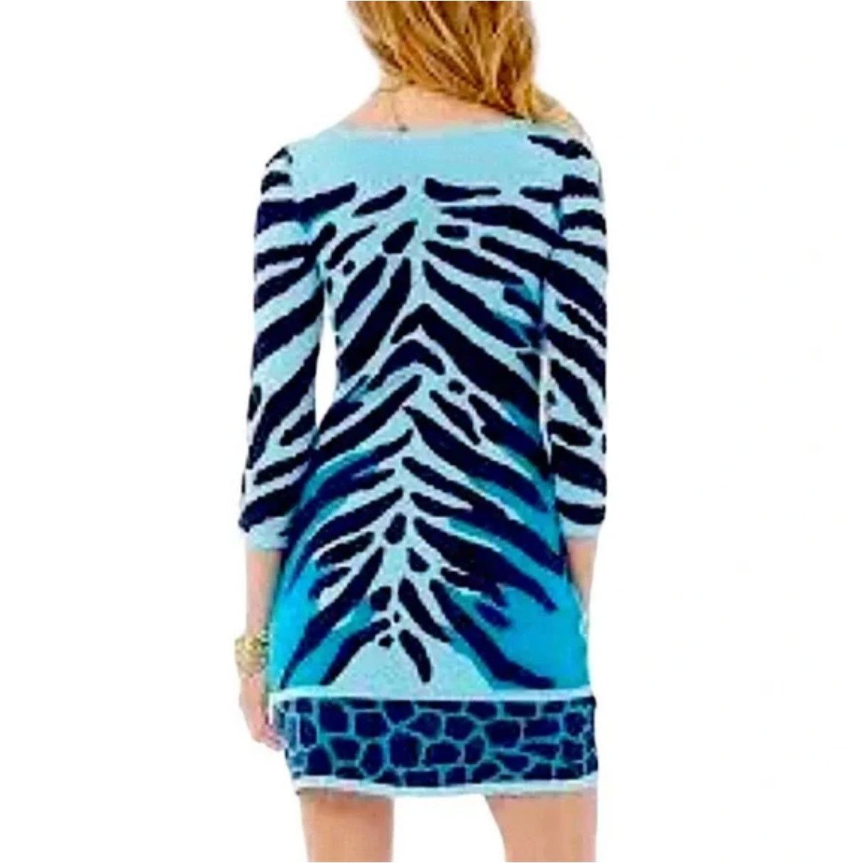 Lilly Pulitzer Lilly Pulitzer Polly Animal Print Sweater Dress Women Small Size S / US 4 / IT 40 - 9 Thumbnail