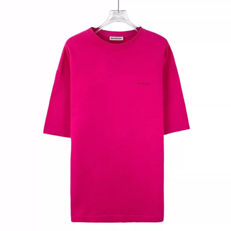Balenciaga Balenciaga Rose-pink logo monogrammed embroidered cotton c Size M / US 6-8 / IT 42-44 - 1 Thumbnail