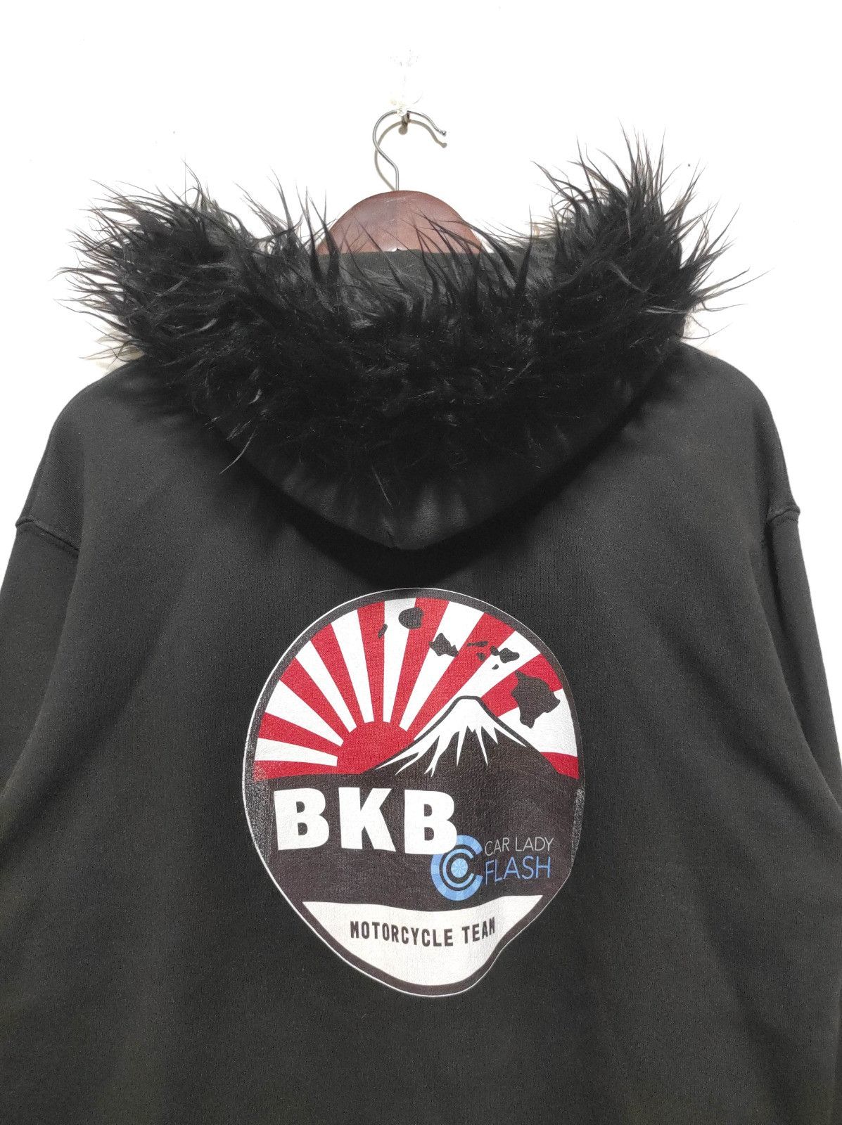 Japanese Brand BKB Motorcycle Team Prinstar fur hoodie Size US L / EU 52-54 / 3 - 14 Thumbnail
