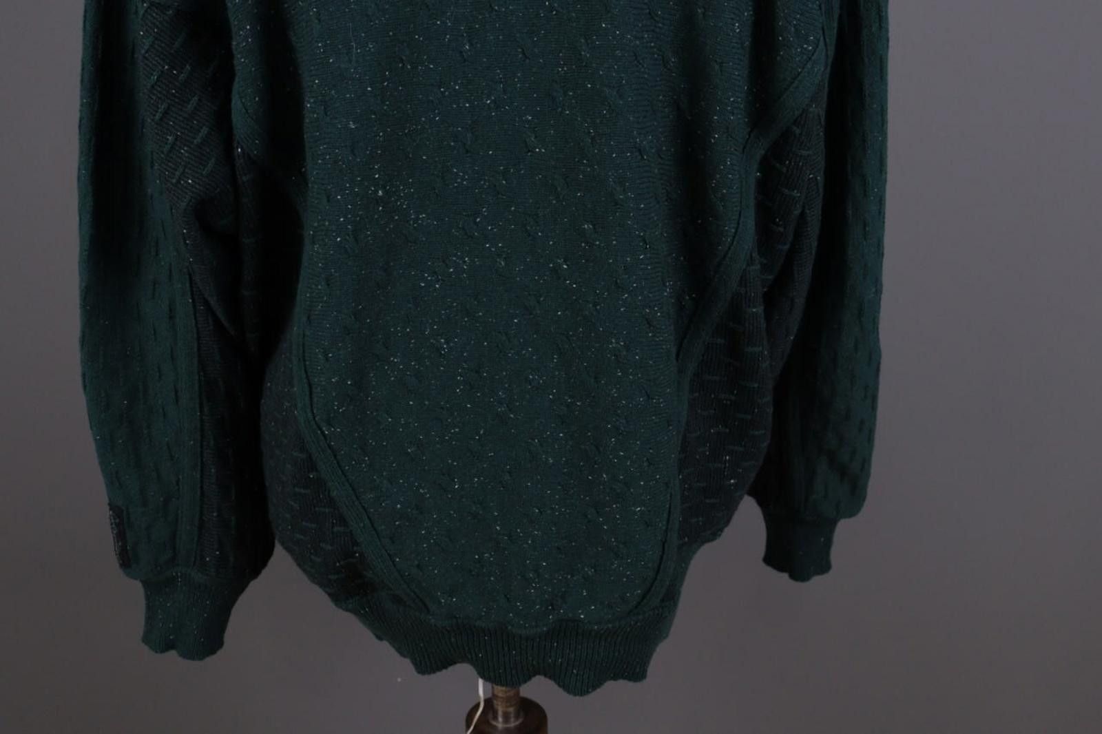 Carlo Colucci Carlo Colucci Personality Wool Green Sweater Size Size 52 Size US M / EU 48-50 / 2 - 12 Thumbnail