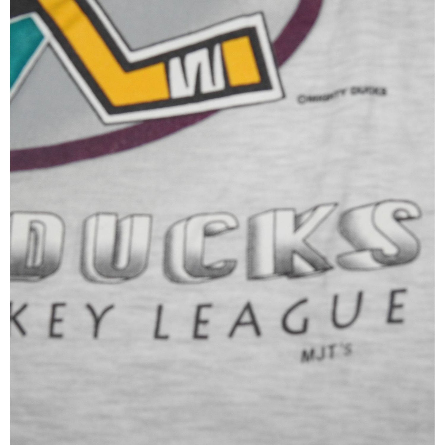 NHL Vintage 1993 Anaheim Mighty Ducks Pure Magic Long Sleeve T-S Size US M / EU 48-50 / 2 - 6 Thumbnail