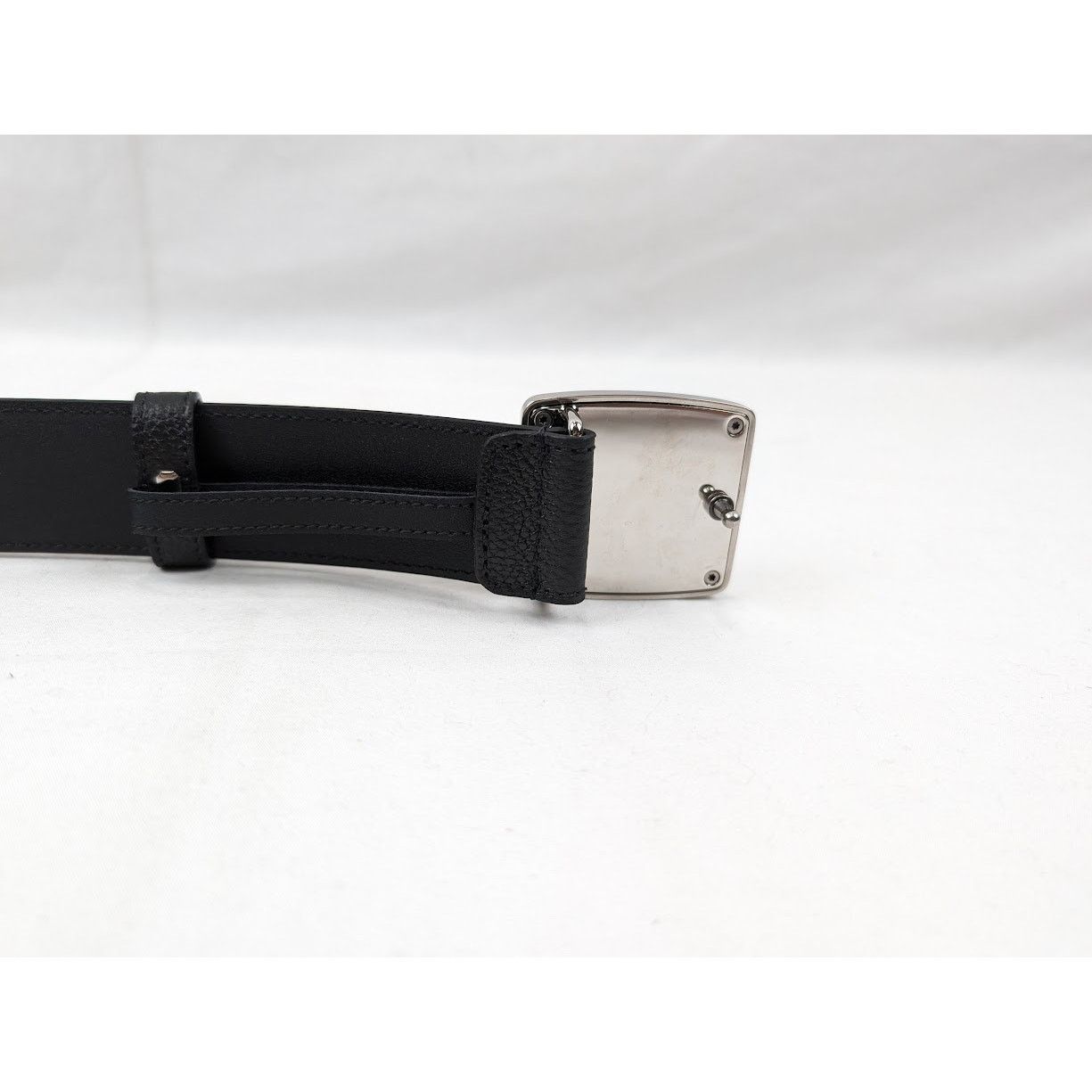 Gucci o1rshd1 Size: 90 CM / Logo Plate Belt in Black Size 36 - 5 Thumbnail