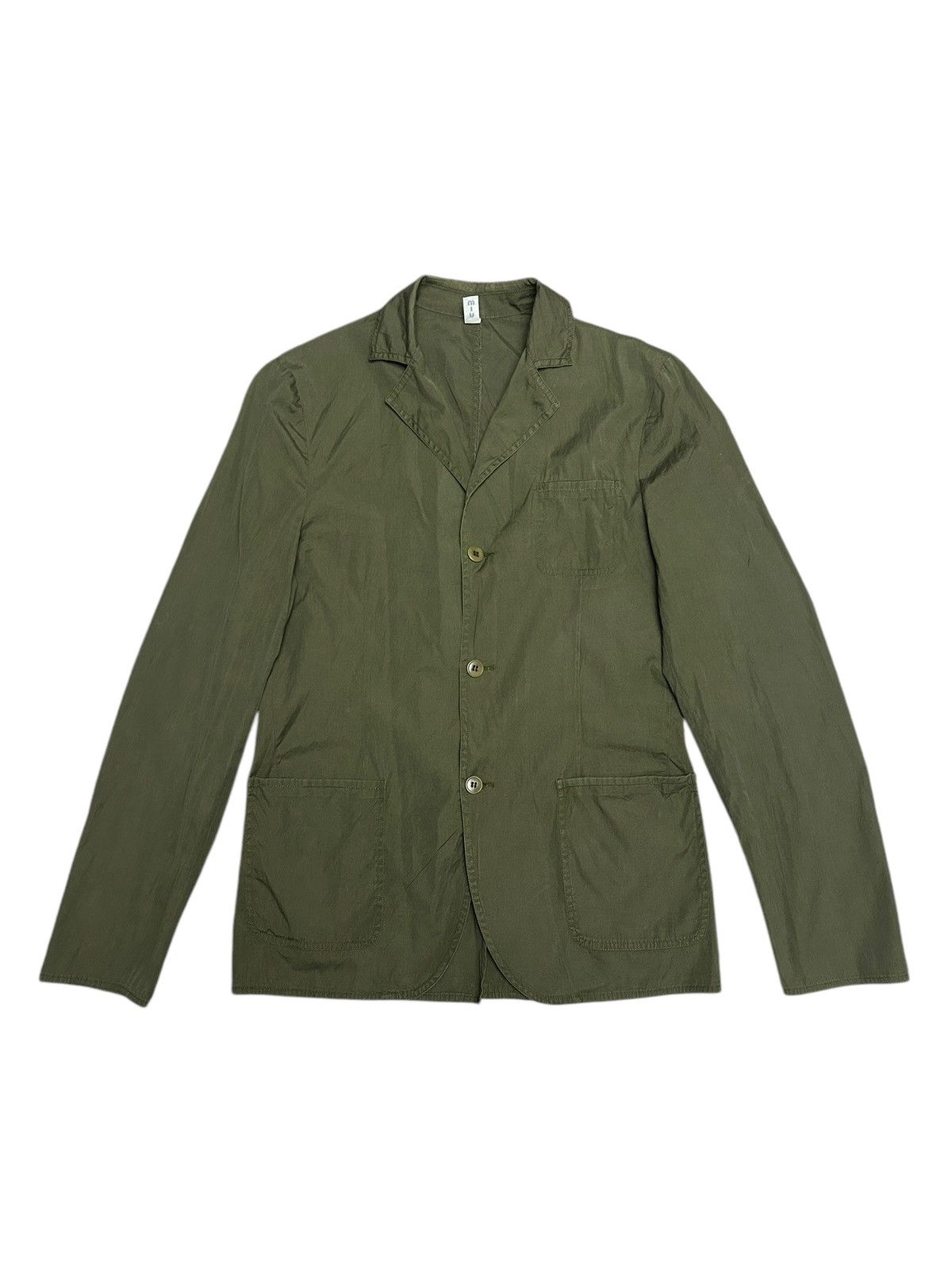 90s Mens Lightweight Cotton Blazer