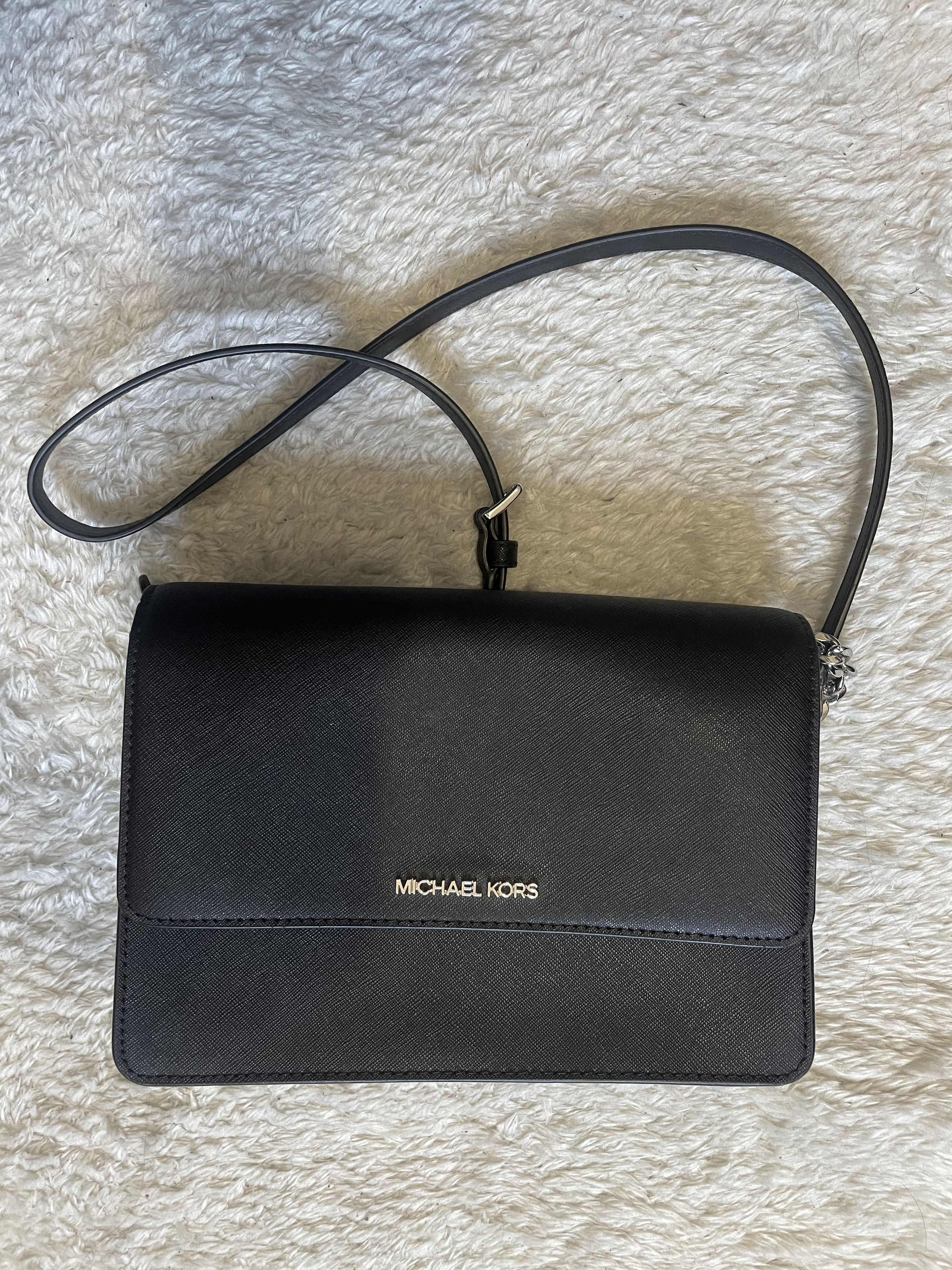 Daniela Large Saffiano Leather Crossbody Bag' Michael Kors