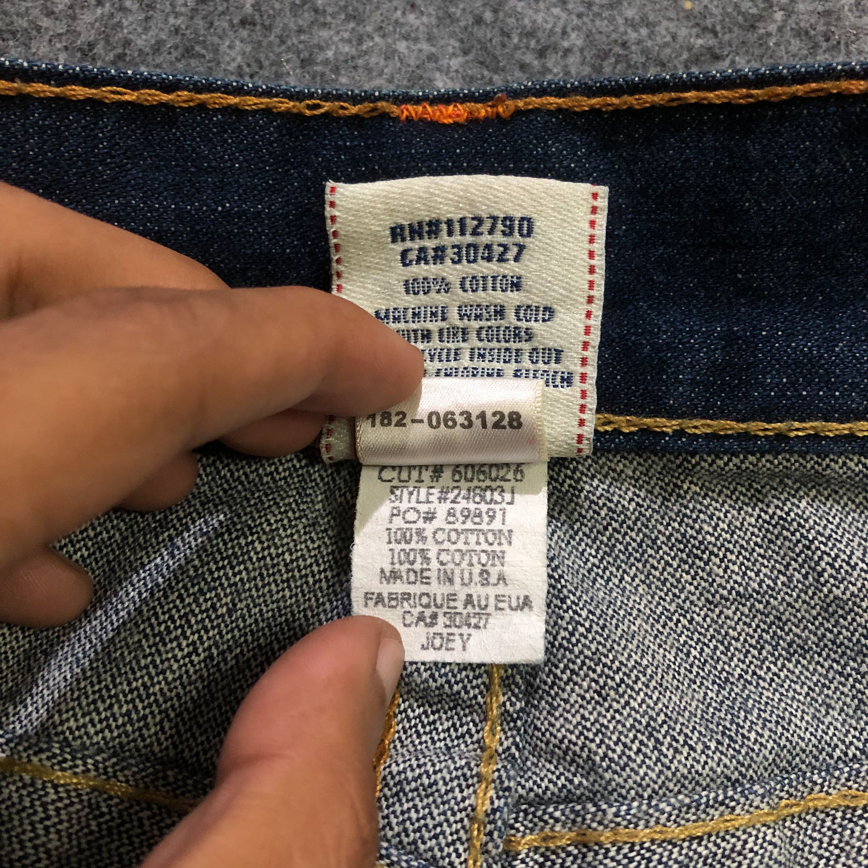 Japanese Brand True Religion Joey Super T Bootcut Jeans Denim Dark Wash Size US 29 - 8 Thumbnail