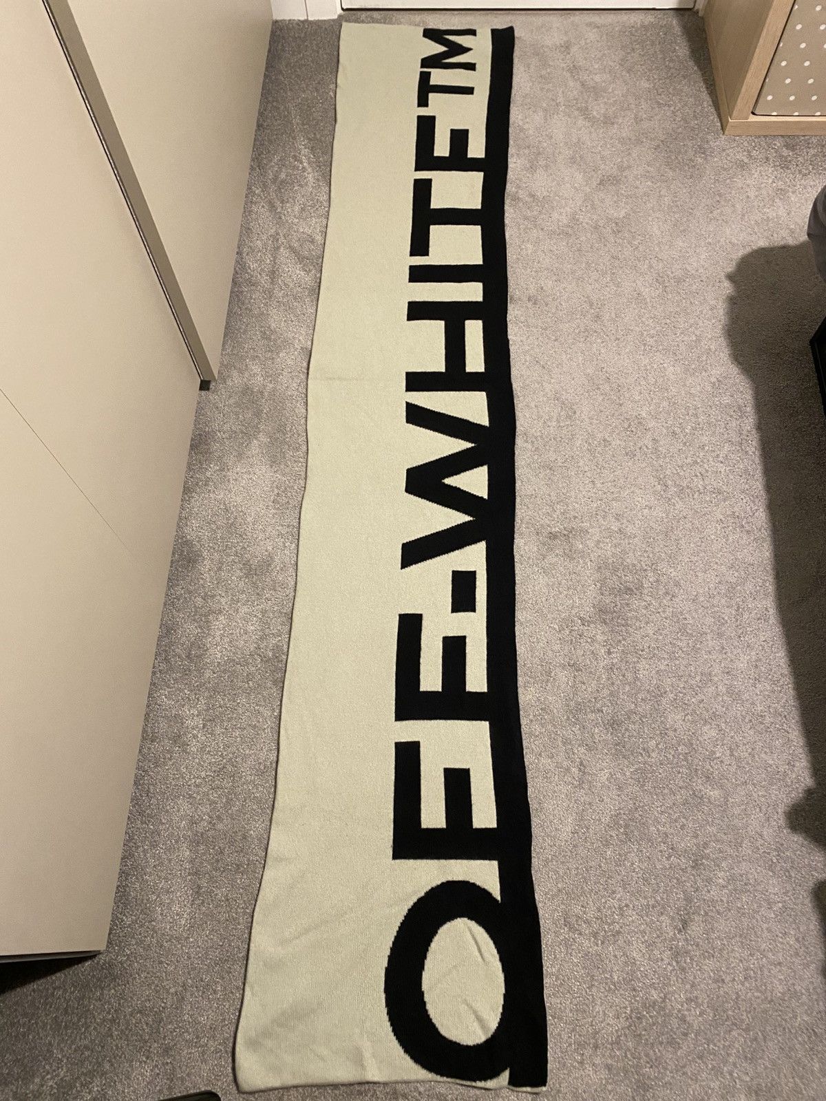Off-White Face scarf Size ONE SIZE - 8 Thumbnail