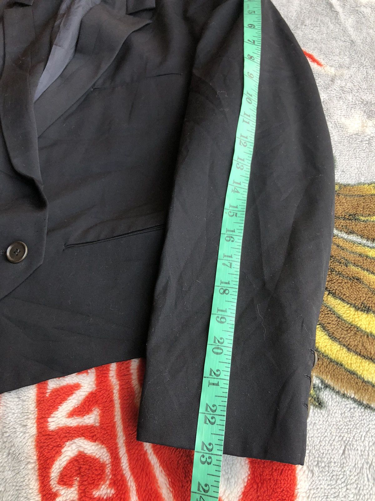 Issey Miyake Vintage Issey Miyake Men Double Breasted Blazer Black Size S Size US S / EU 44-46 / 1 - 16 Thumbnail