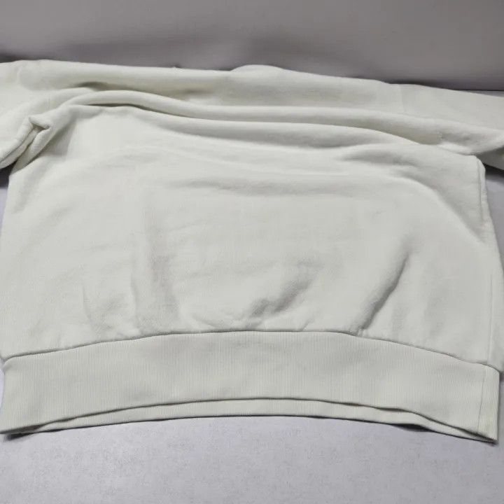 Gucci Gucci Women's Star Print Sweatshirt in Cream-2507 Size XS / US 0-2 / IT 36-38 - 6 Thumbnail