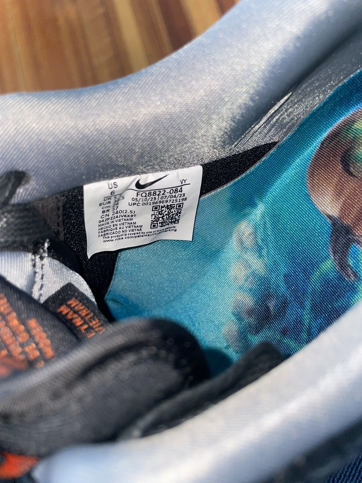 Nike AIR FORCE 1 ‘07 HALLOWEEN - HEADLESS HORSEMAN Size US 6 / EU 39 - 6 Thumbnail