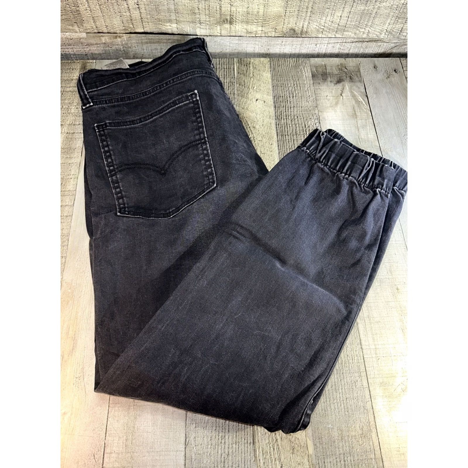 Levi's Levi's 513 Jeans 36x32 Black Men Reg Tapered Size US 36 / EU 52 - 3 Thumbnail