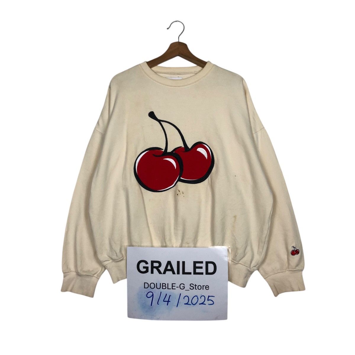Japanese Brand 📌Vintage Sweatshirt Kirsh Cherry Big Logo Issey Miyake Size US M / EU 48-50 / 2 - 1 Thumbnail