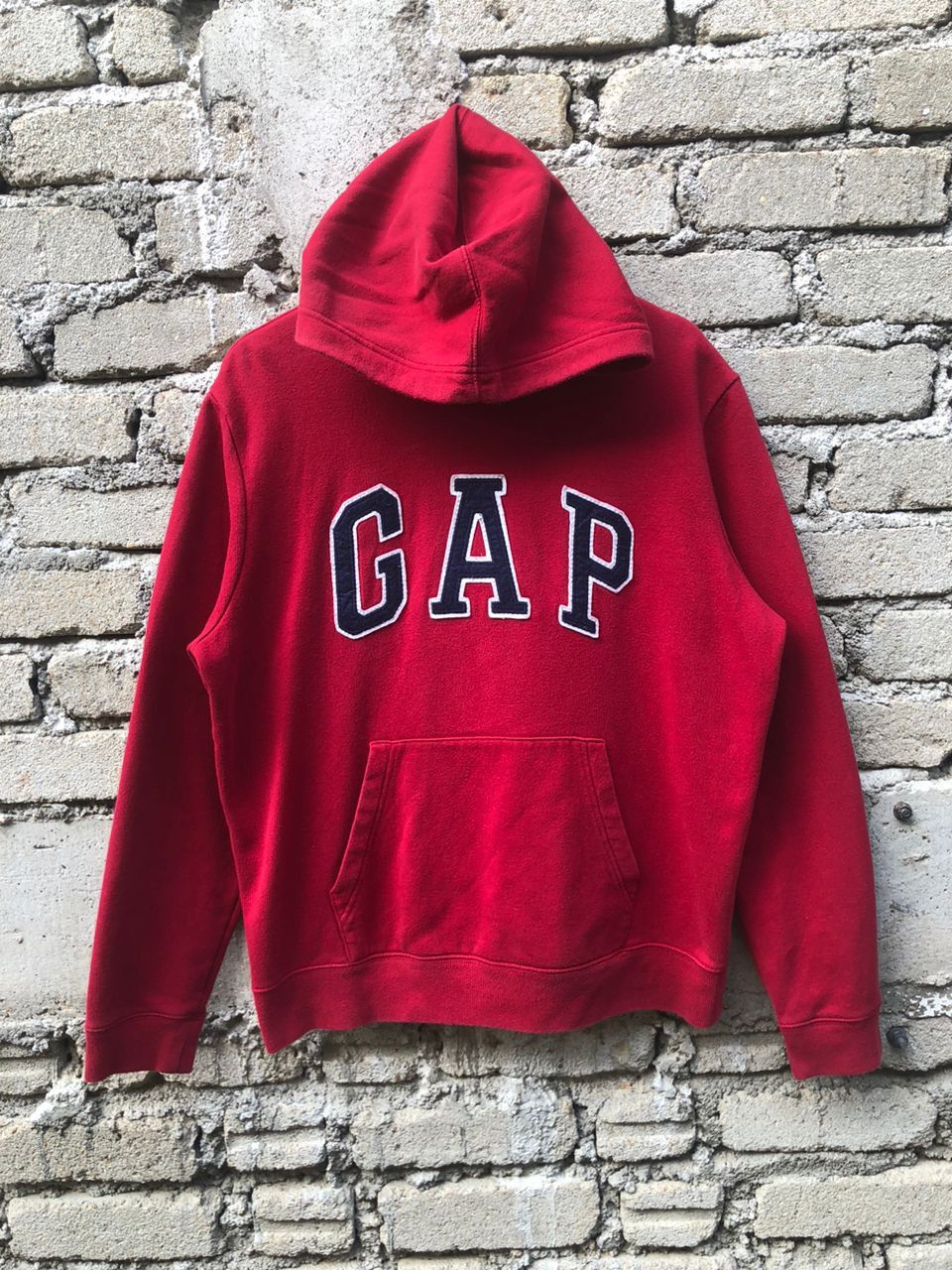 Gap GAP Logo Hoodie Fullover Red Size US L / EU 52-54 / 3 - 2 Thumbnail