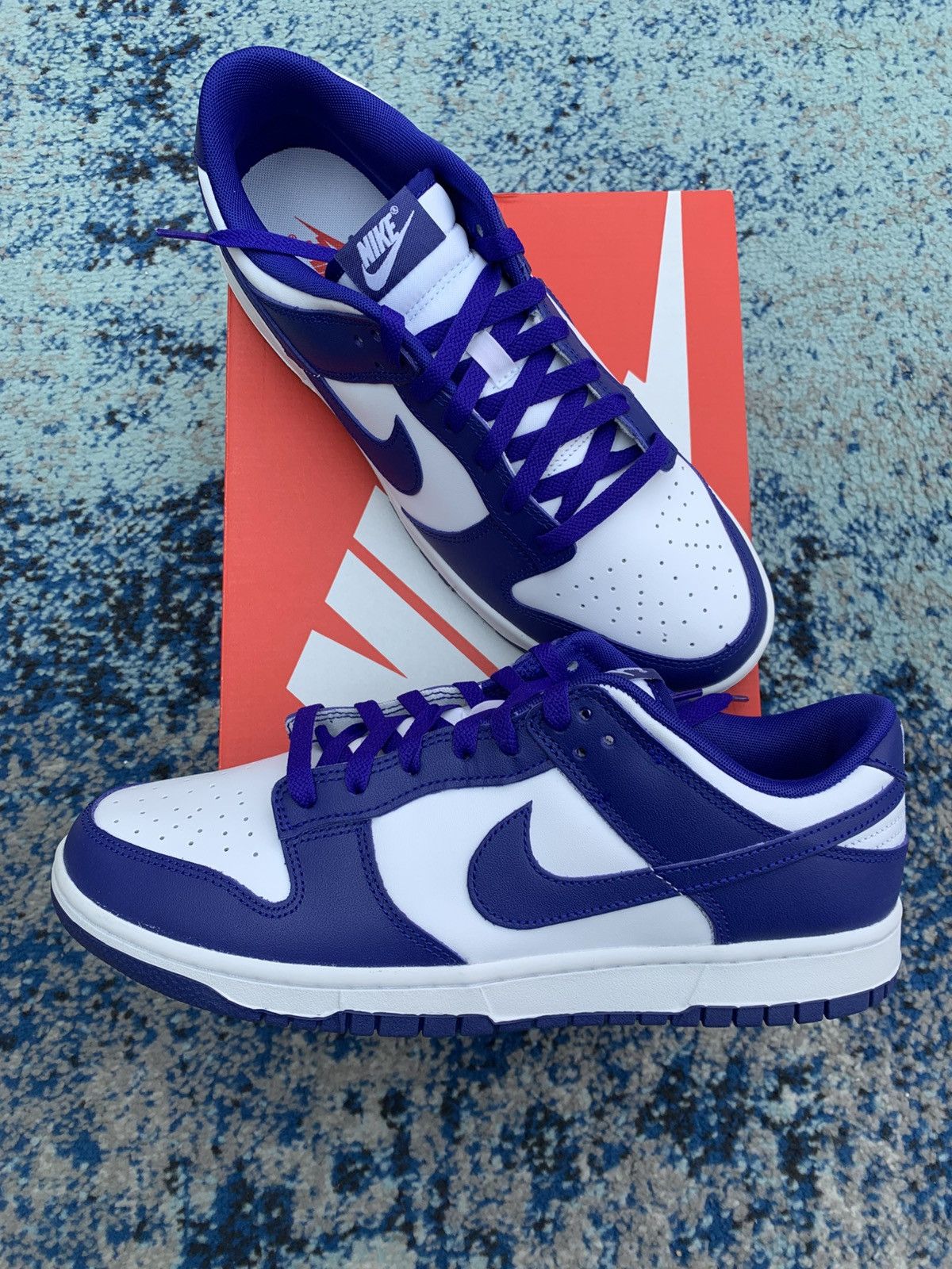 Nike Nike Dunk Low Blue/Purple 11US 10UK Size US 11 / EU 44 - 1 Thumbnail