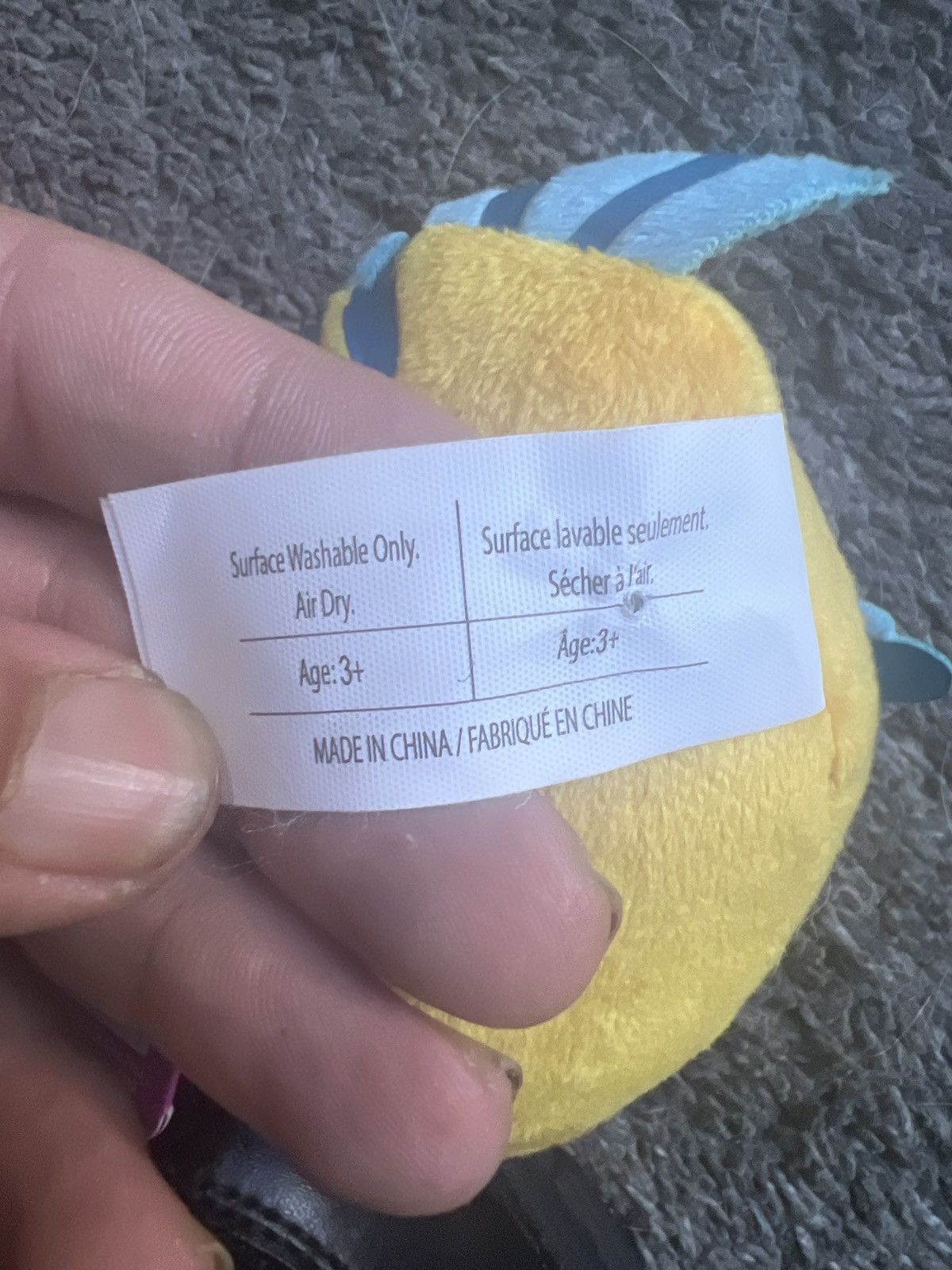 Disney 2019 Disney Princess Flounder Plush Size ONE SIZE - 8 Thumbnail