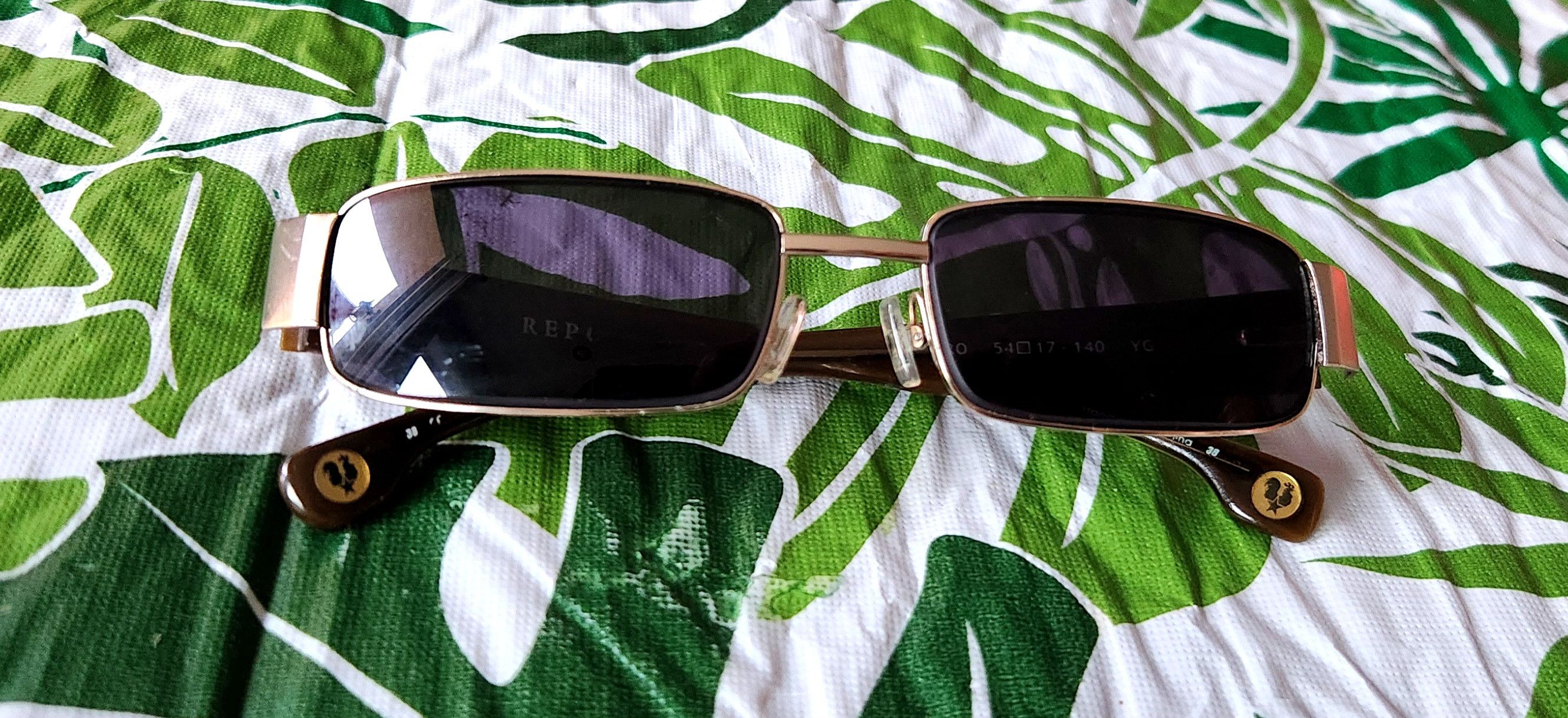 Other Republica Cairo Half rimless Eyeglasses 54-17-140 YG Brown Size ONE SIZE - 7 Thumbnail