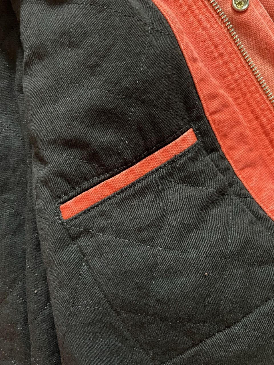 Stussy Stussy Washed Canvas Shop Jacket Orange Size US L / EU 52-54 / 3 - 5 Thumbnail