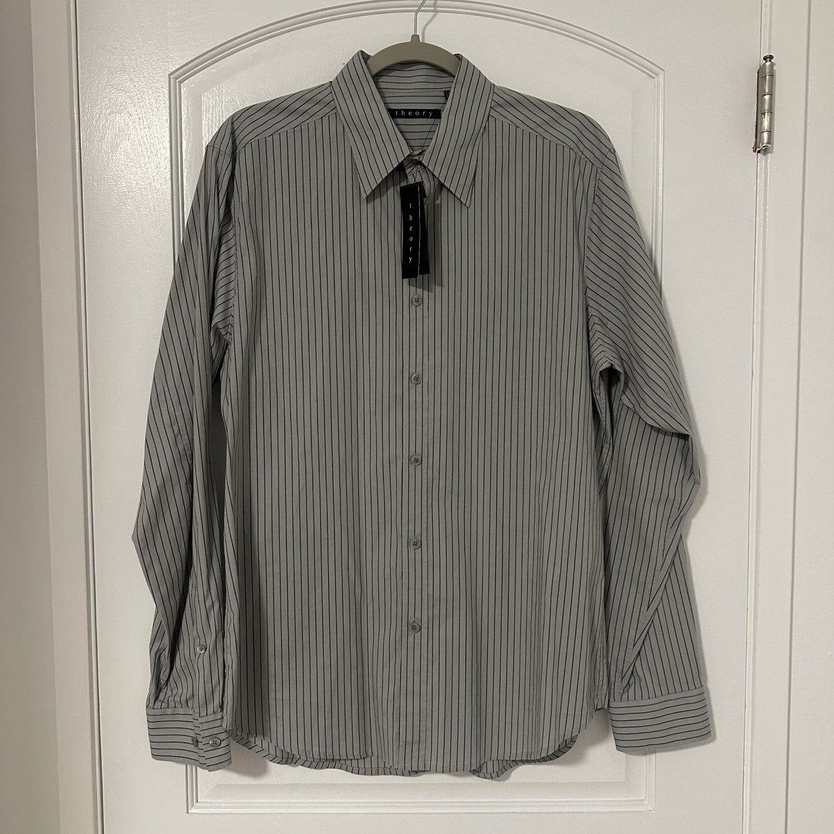Theory Theory Sebastian Buttondown Dress Shirt Size US L / EU 52-54 / 3 - 1 Thumbnail