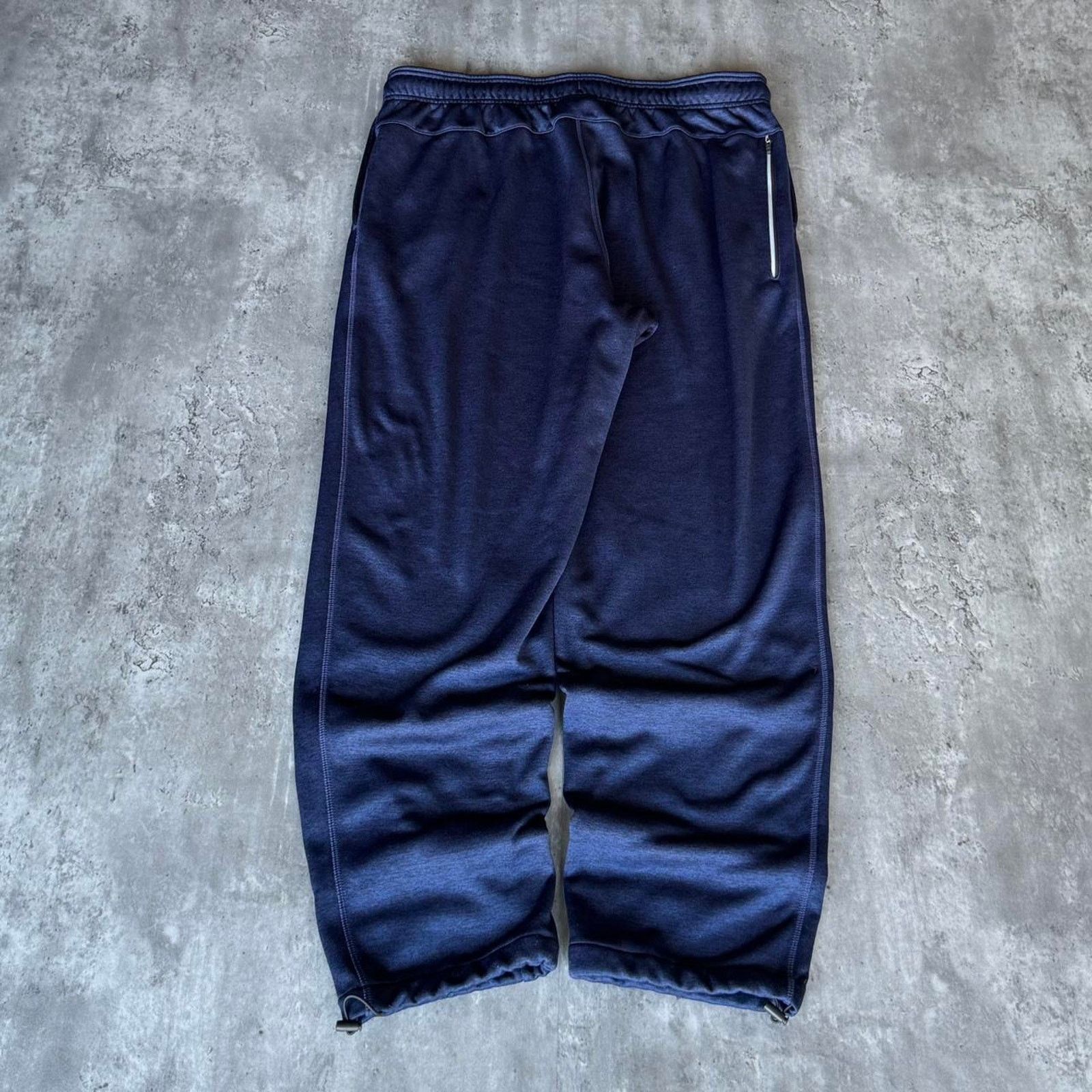 Japanese Brand × Vintage AND 1 Navy Blue Athletic Technical Sweatpants Size US 38 / EU 54 - 2 Thumbnail