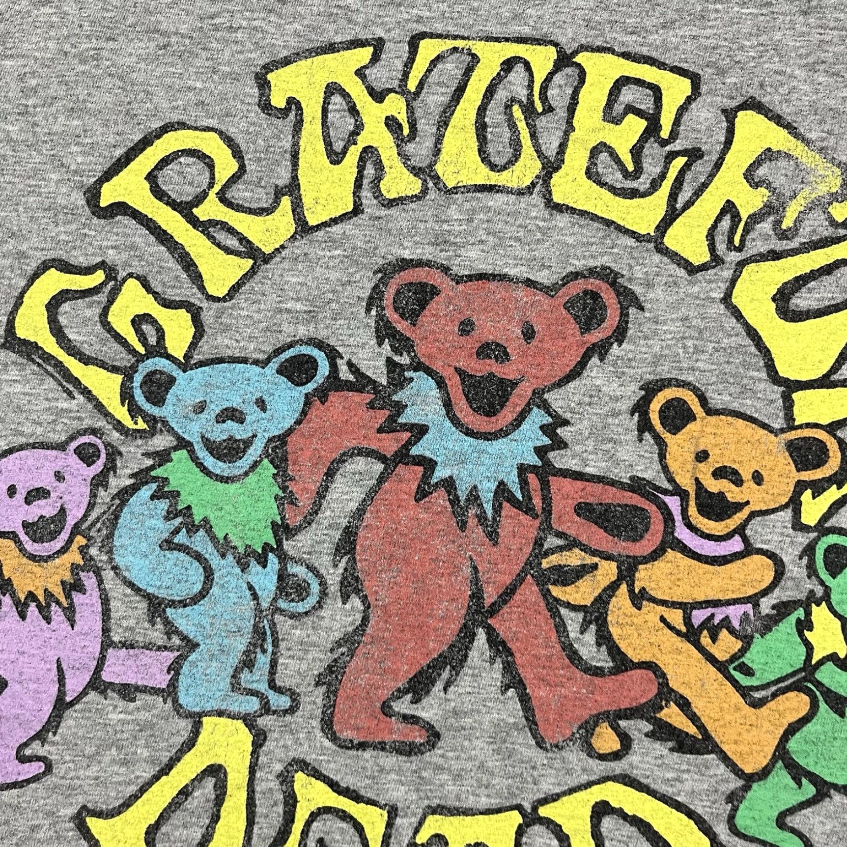Etro Grateful Dead Shirt Mens L Gray Dancing Bear Graphic Band Rock Tee Retro Size US L / EU 52-54 / 3 - 6 Thumbnail