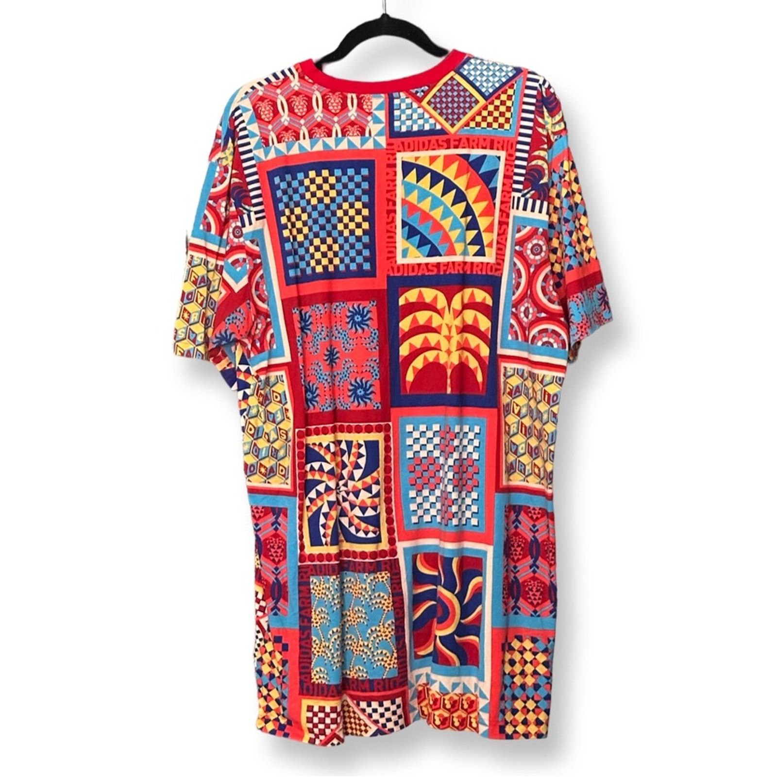 Adidas New Adidas X Farm Rio Kaleidoscope Slim Dress Size L / US 10 / IT 46 - 4 Thumbnail