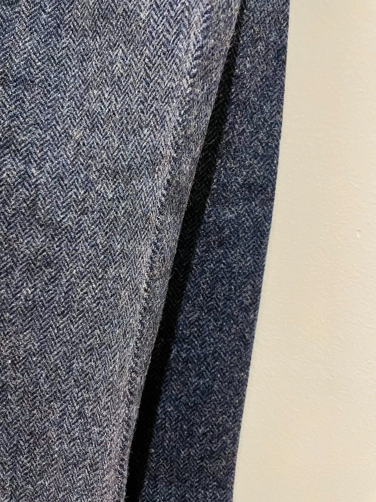 Thom Browne THOM BROWNE Slate Blue Wool 8/0 Slim Trousers Size US 27 - 5 Thumbnail