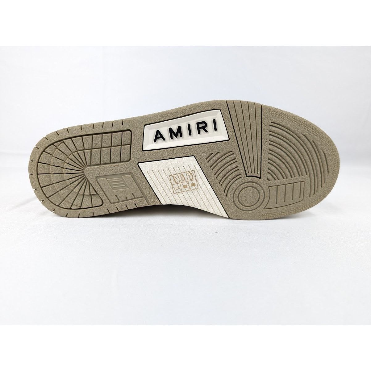 Amiri o1rshd1 Chunky Skeleton Top Low Sneakers in Green Size US 8 / EU 41 - 11 Thumbnail