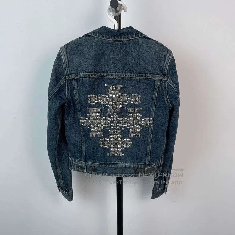 Saint Laurent Paris Saint Laurent Paris Denim Jacket Size US S / EU 44-46 / 1 - 2 Thumbnail