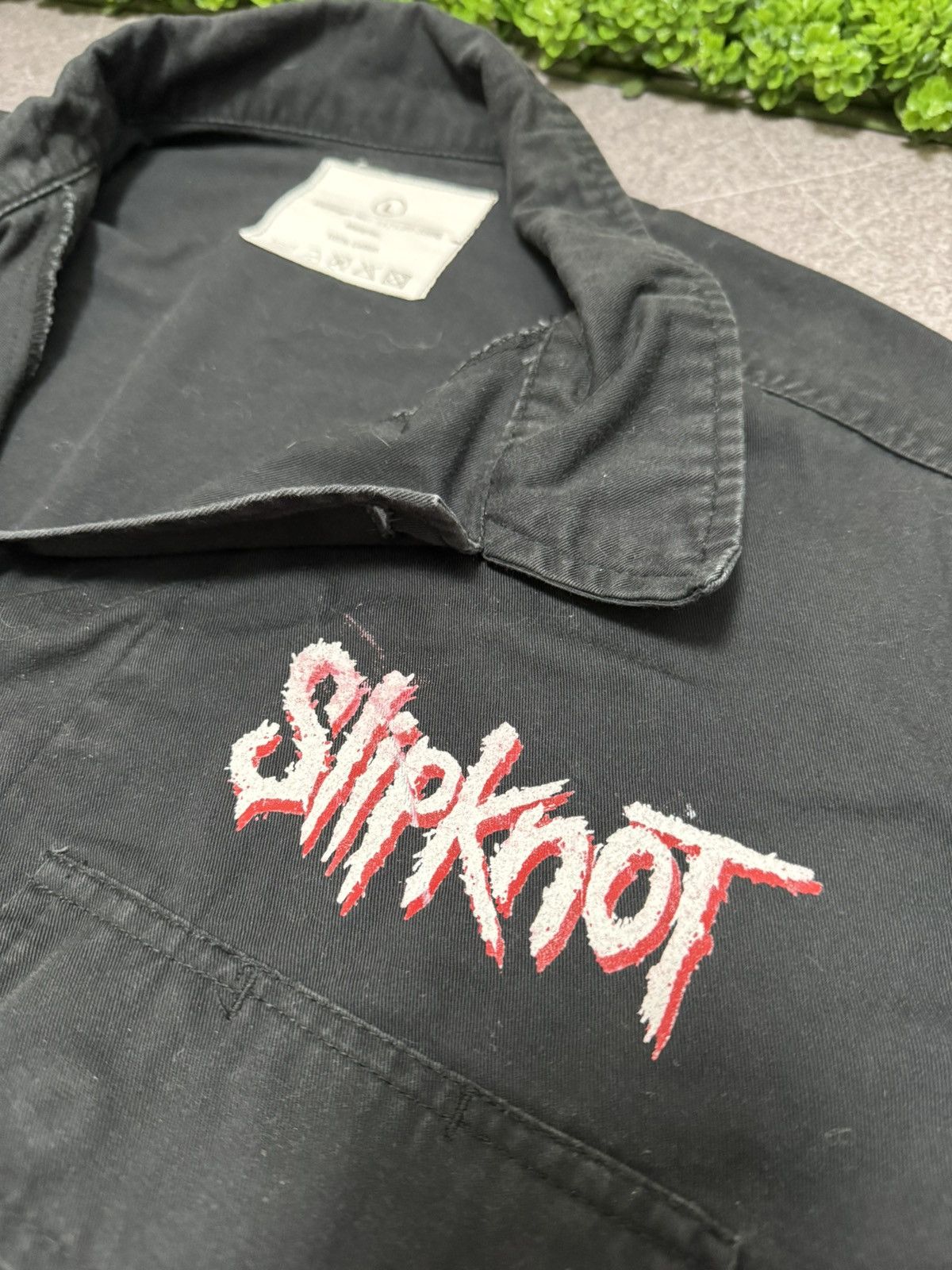 Vintage Vintage Slipknot 2008 Military Jacket Rock Band Y2k Size US L / EU 52-54 / 3 - 7 Thumbnail