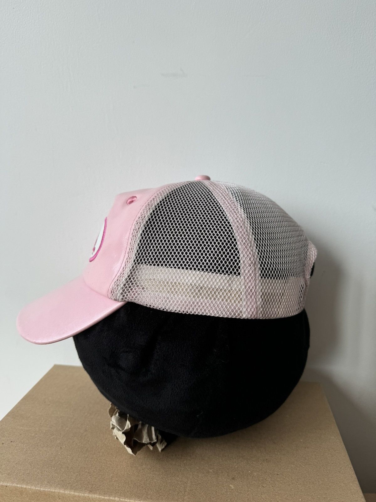 Vintage × Von Dutch Rare Vintage Von Dutch Leather Trucker Cap Hat Size ONE SIZE - 4 Thumbnail