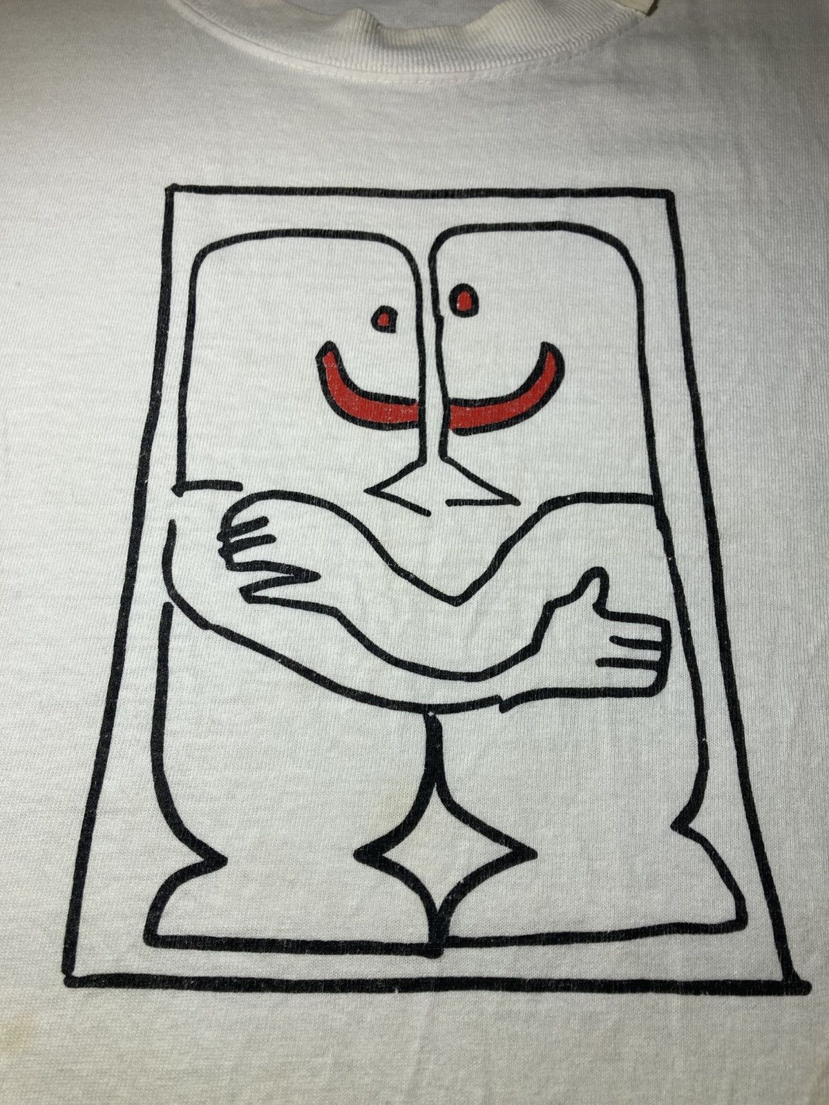 Japanese Brand 2001 Mark Gonzales Lovers Sketch Art Drawing Supreme Skate Size US L / EU 52-54 / 3 - 3 Thumbnail