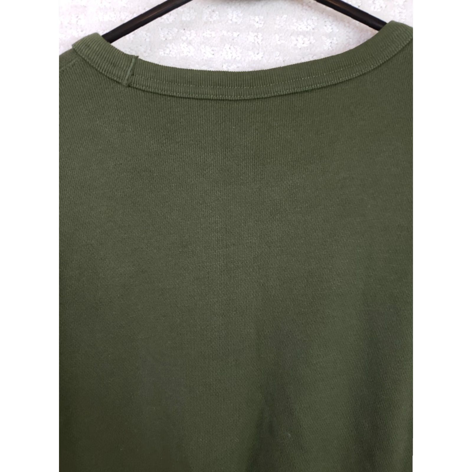 Disney Disney Mickey Mouse Green Long Sleeve Crewneck Sweatshirt Men's M Size US M / EU 48-50 / 2 - 7 Thumbnail