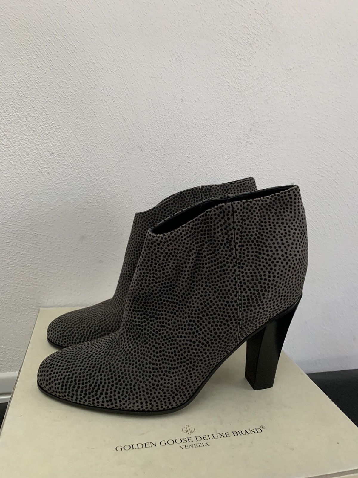 Golden Goose Golden Goose Heels Leather Ankle Boots Size US 10 / IT 40 - 3 Thumbnail
