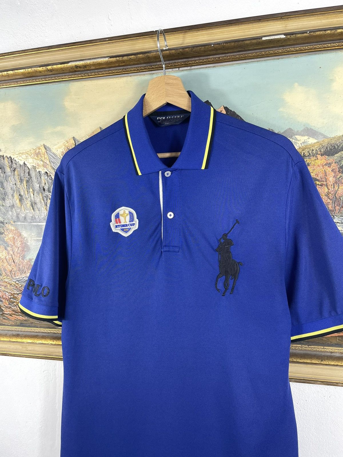 Polo Ralph Lauren × Ralph Lauren × Rugby Ralph Lauren Navy Vintage Retro Y2k 00s Polo Ralph Lauren T shirt Tee Size US S / EU 44-46 / 1 - 4 Thumbnail