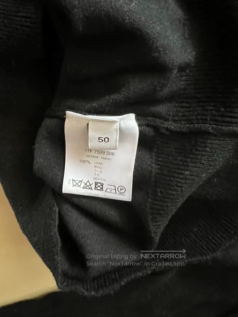 Givenchy Givenchy Size50 Black Wool Sweater, Size 50, 100% Pure Wool Size US M / EU 48-50 / 2 - 4 Thumbnail