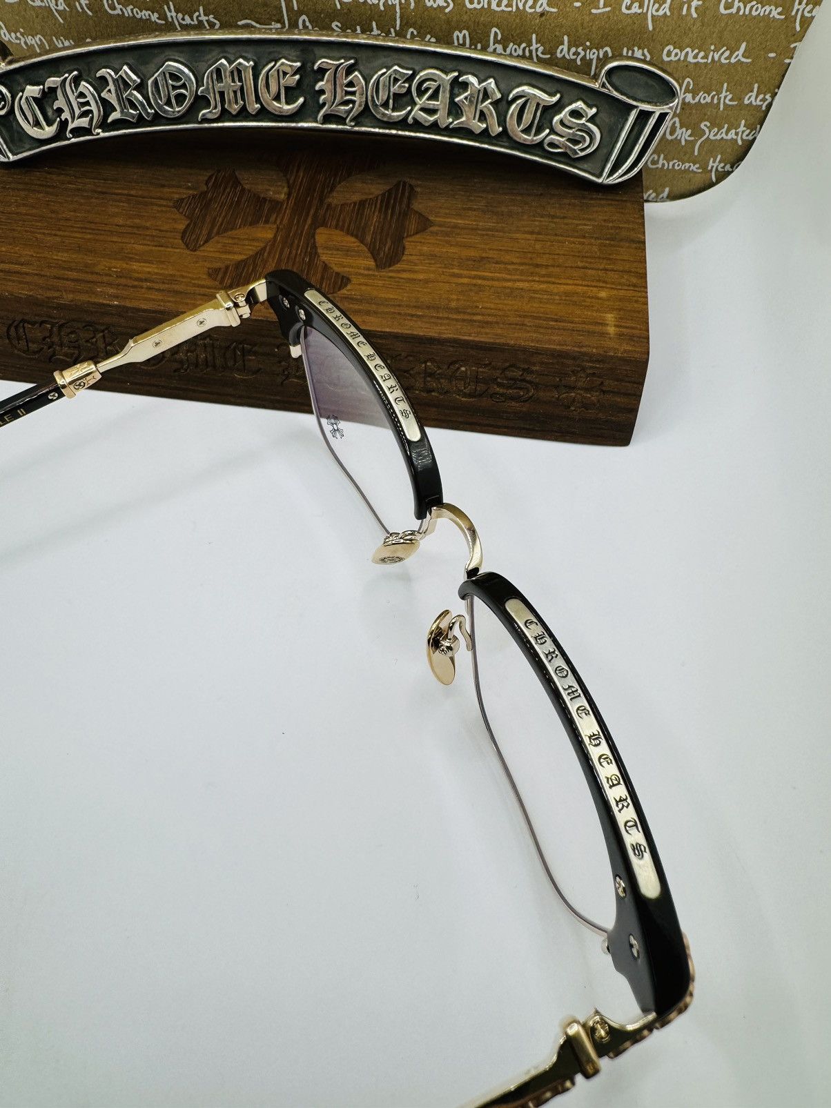 Chrome Hearts Chrome Hearts Vertical Smile 2 Glasses Size ONE SIZE - 10 Thumbnail