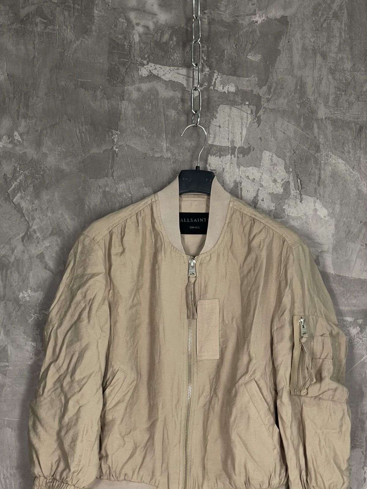 Allsaints All Saints Baggy Bomber jacket Avant Garde Jacket Size S / US 4 / IT 40 - 2 Thumbnail
