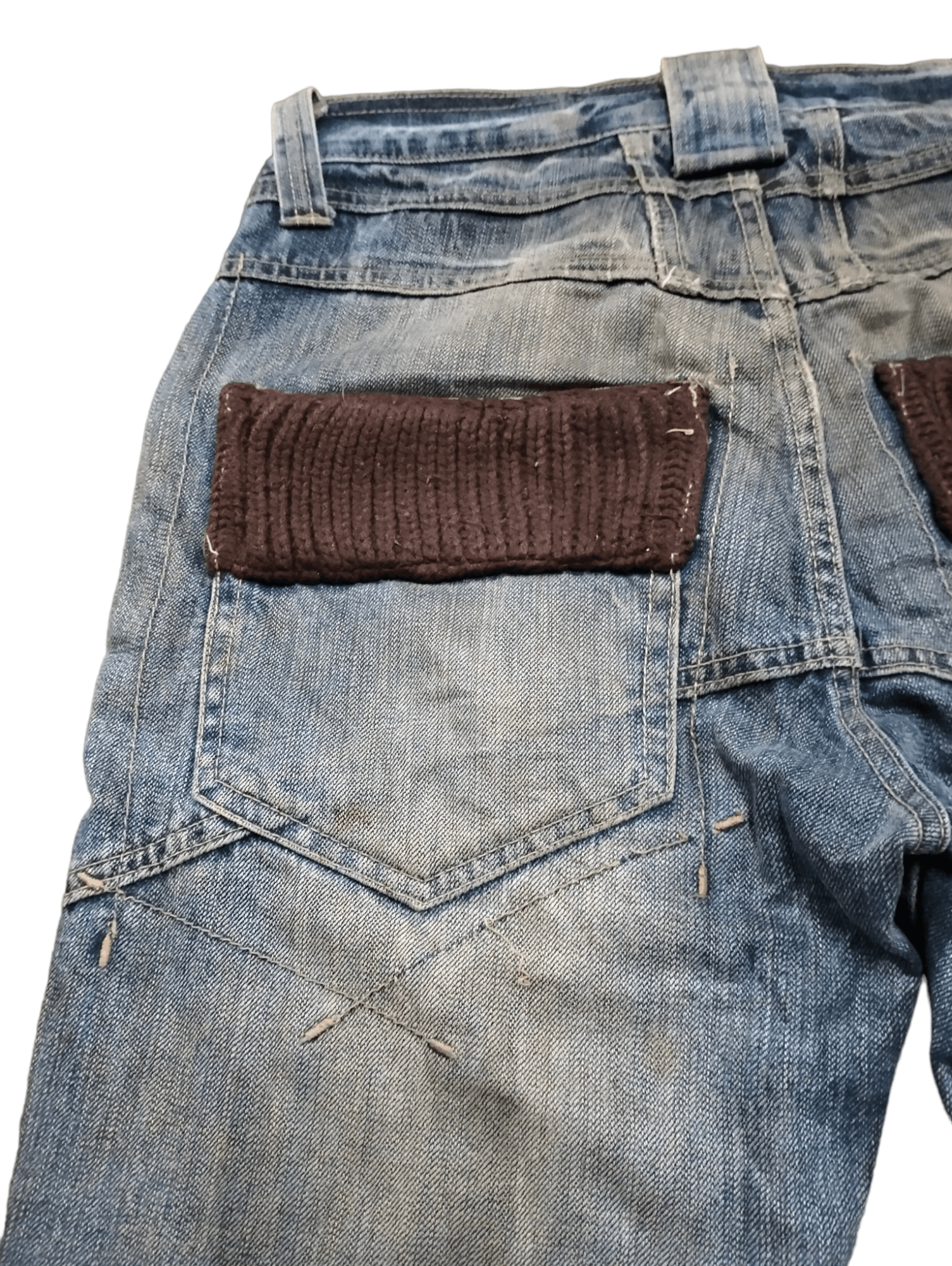 PPFM Flare PPFM Distressed Custom Pants Design Punk Style Size US 32 / EU 48 - 14 Thumbnail
