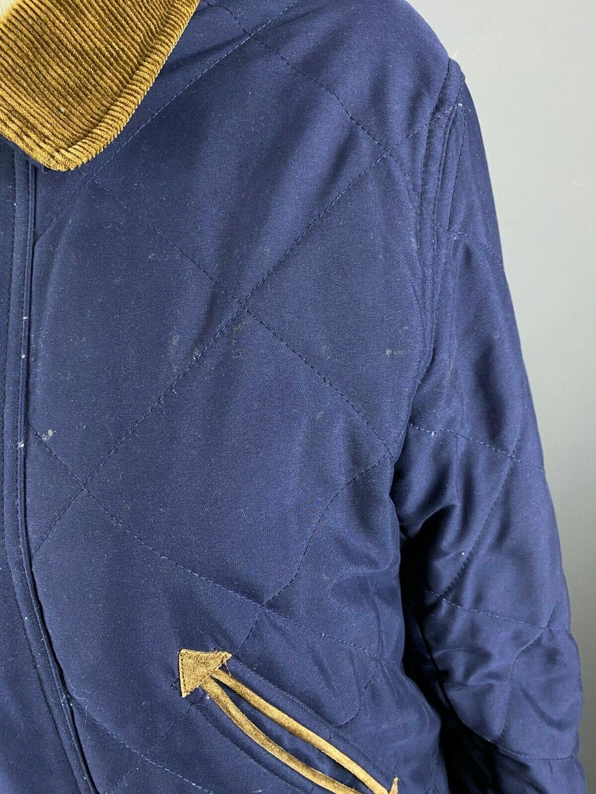 Polo Ralph Lauren Ladies Ralph Lauren Blue Full Zip Quilt Parka Jacket Size M Size M / US 6-8 / IT 42-44 - 4 Thumbnail