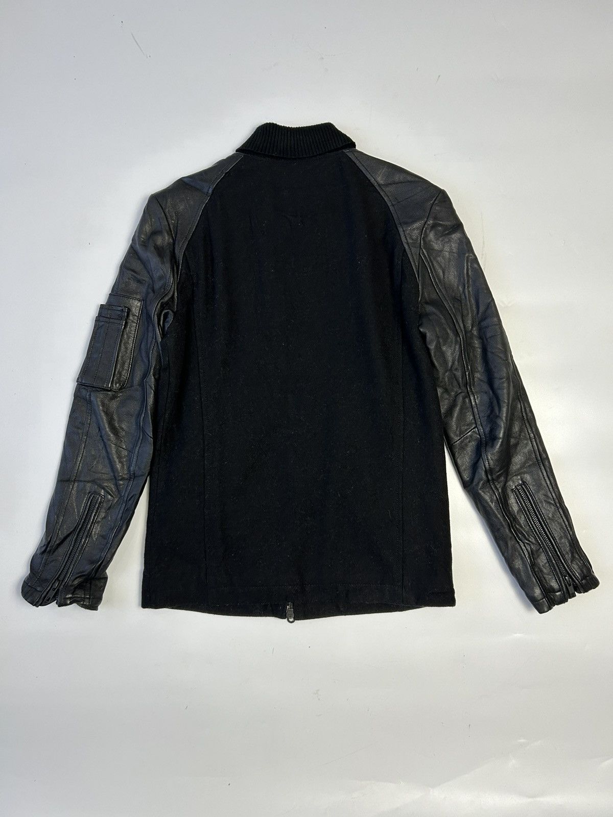 Japanese Brand × Murder License MURDER LICENSE HALF LEATHER ZIP JACKET Size M / US 6-8 / IT 42-44 - 3 Thumbnail