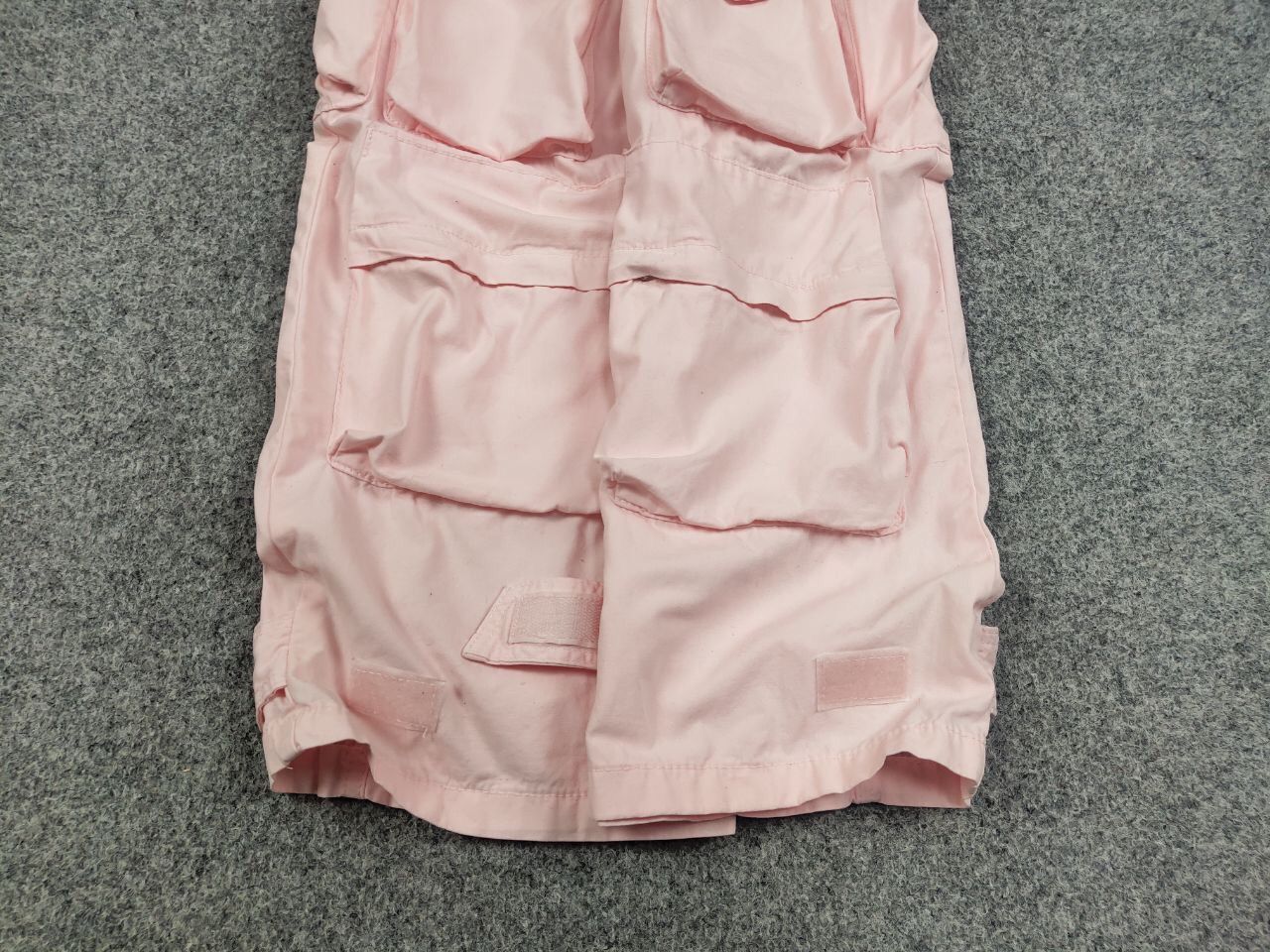 Japanese Brand Vintage 90's Japan Pink Parachute Multi pocket Cargo Pants Size 30" / US 8 / IT 44 - 9 Thumbnail