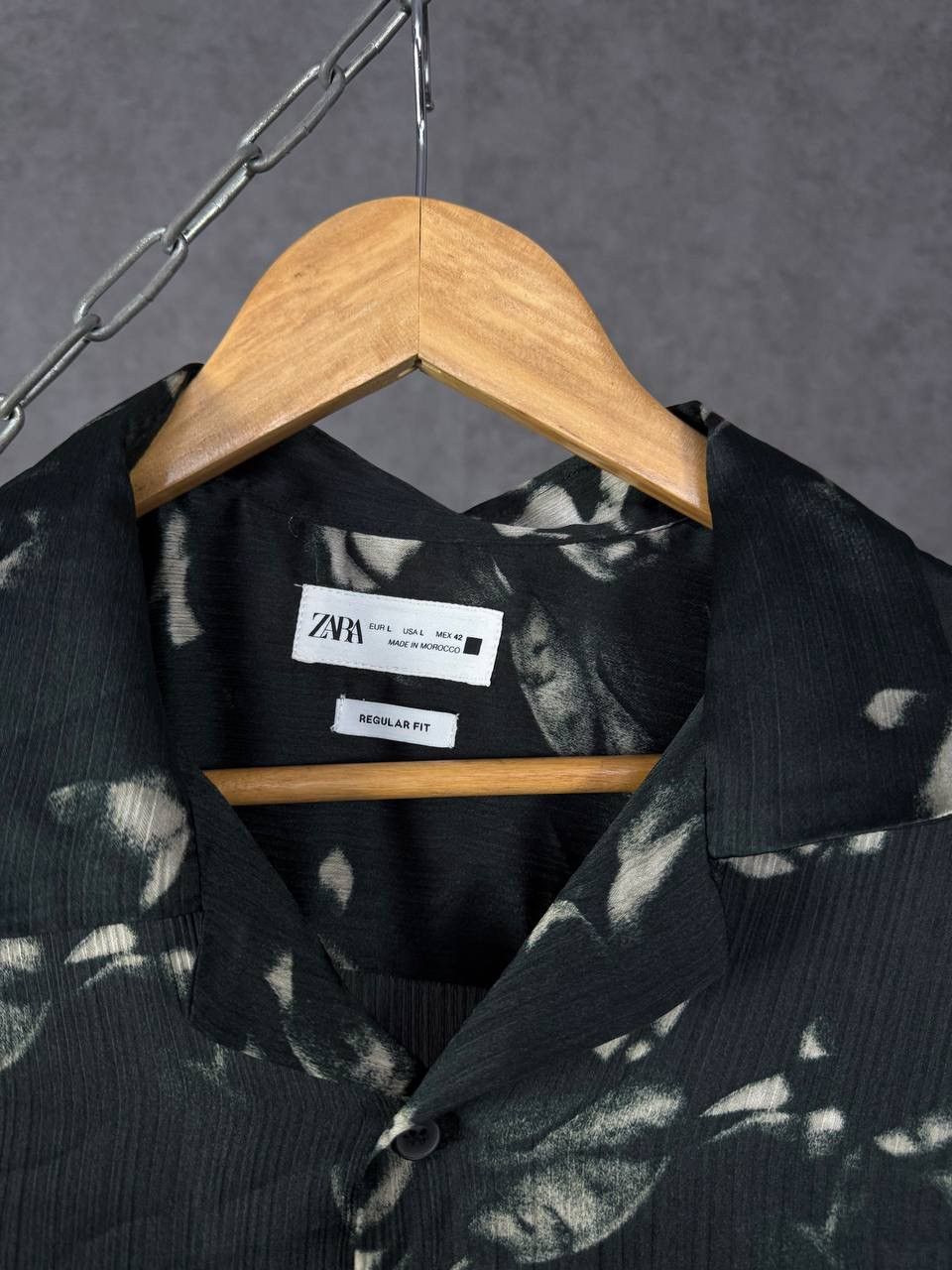 Zara Zara Man art Hawaiian crazy shirt Size US L / EU 52-54 / 3 - 3 Thumbnail